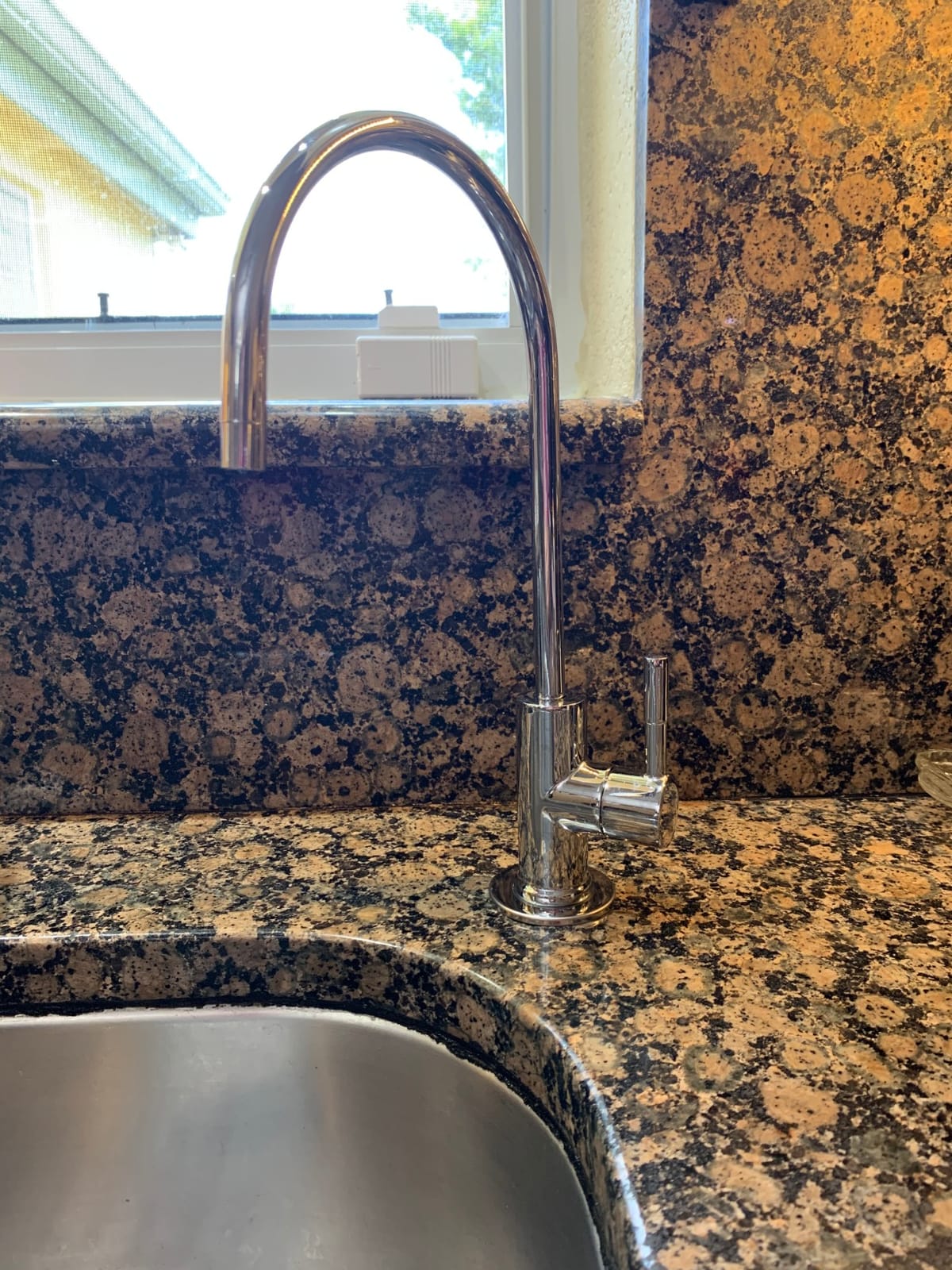 iSpring GA1-BN Drinking Water RO Faucet for Kitchen Sink, Heavy-Duty Lead-Free Reverse Osmosis Faucet for RO Water Filtration System, Non-Air Gap 100% Stainless Steel RO Faucet, Brushed Nickel Finish customer photo 1