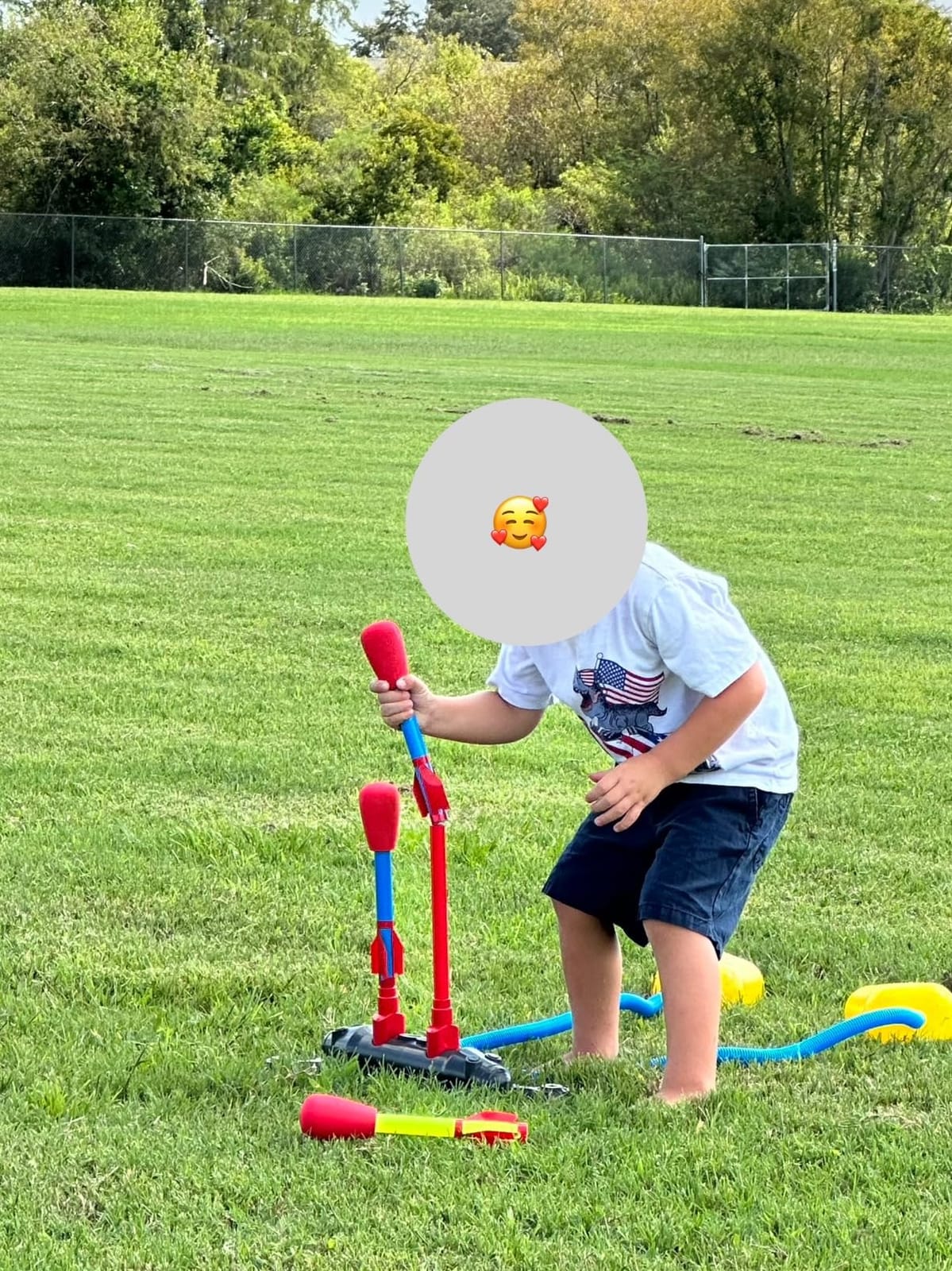 Stomp Rocket Original Dueling Rocket Launcher for Kids, 4 Rockets customer photo 1