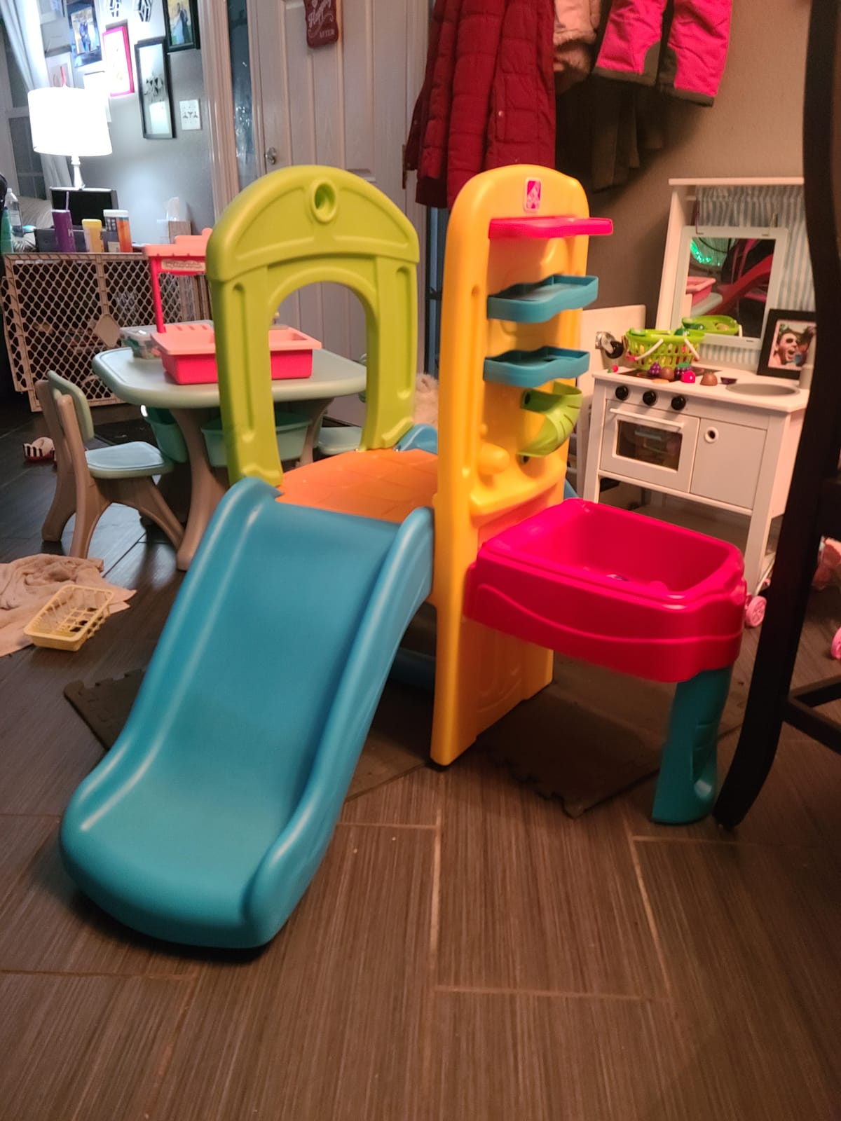 Step2 Play Ball Fun Climber, Kids Outdoor/Indoor Playset, Backyard Playground Set, Slide, Ladder, Ball Drop Maze, Outside Jungle Gym, For Toddlers 1.5+ Years Old customer photo 2