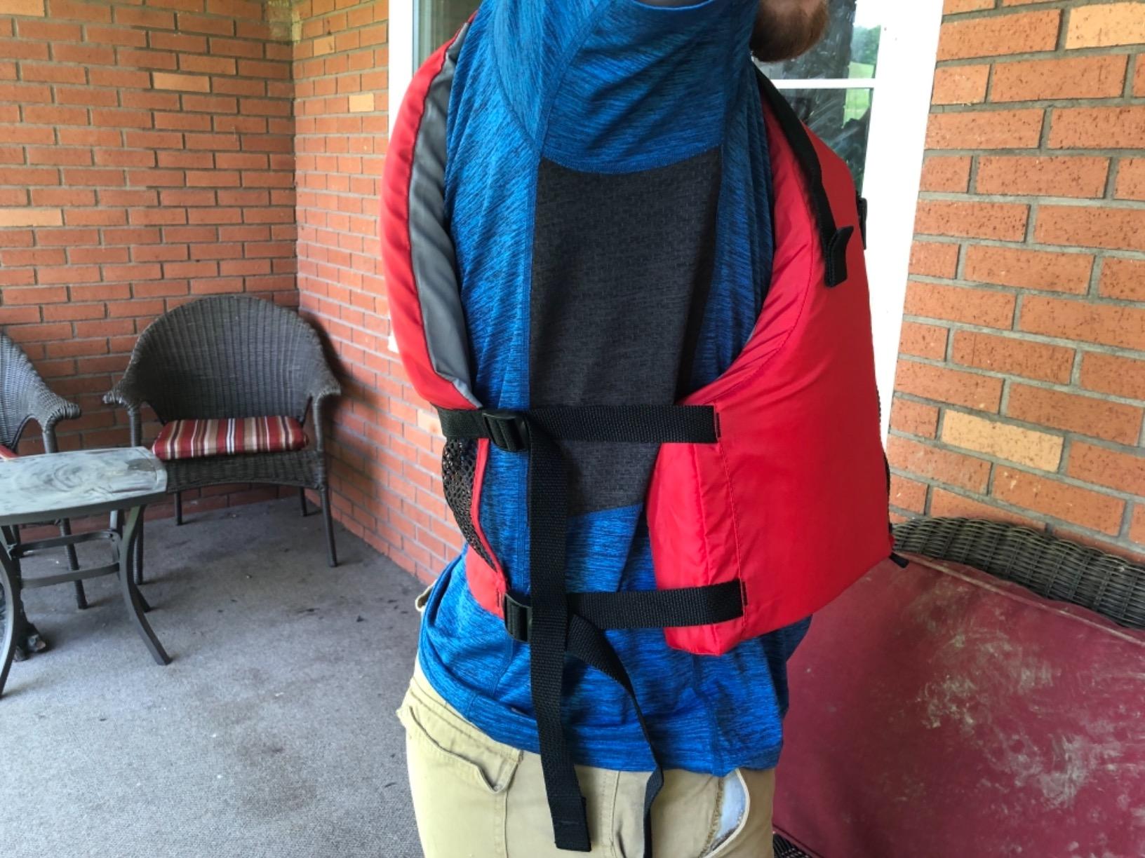 Onyx Universal Paddle Life Jacket, USCG & TC Approved Adult PFD customer photo 1