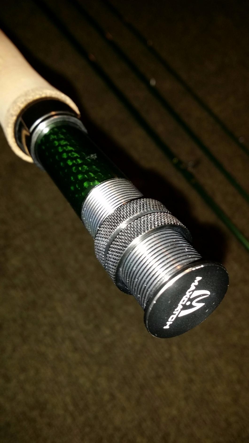 Maxcatch 3-12wt Medium-Fast Action Premier Fly Fishing Rod-IM8 Carbon Blank for High Performance,with AA Cork Grip Hard Chromed Guides customer photo 1