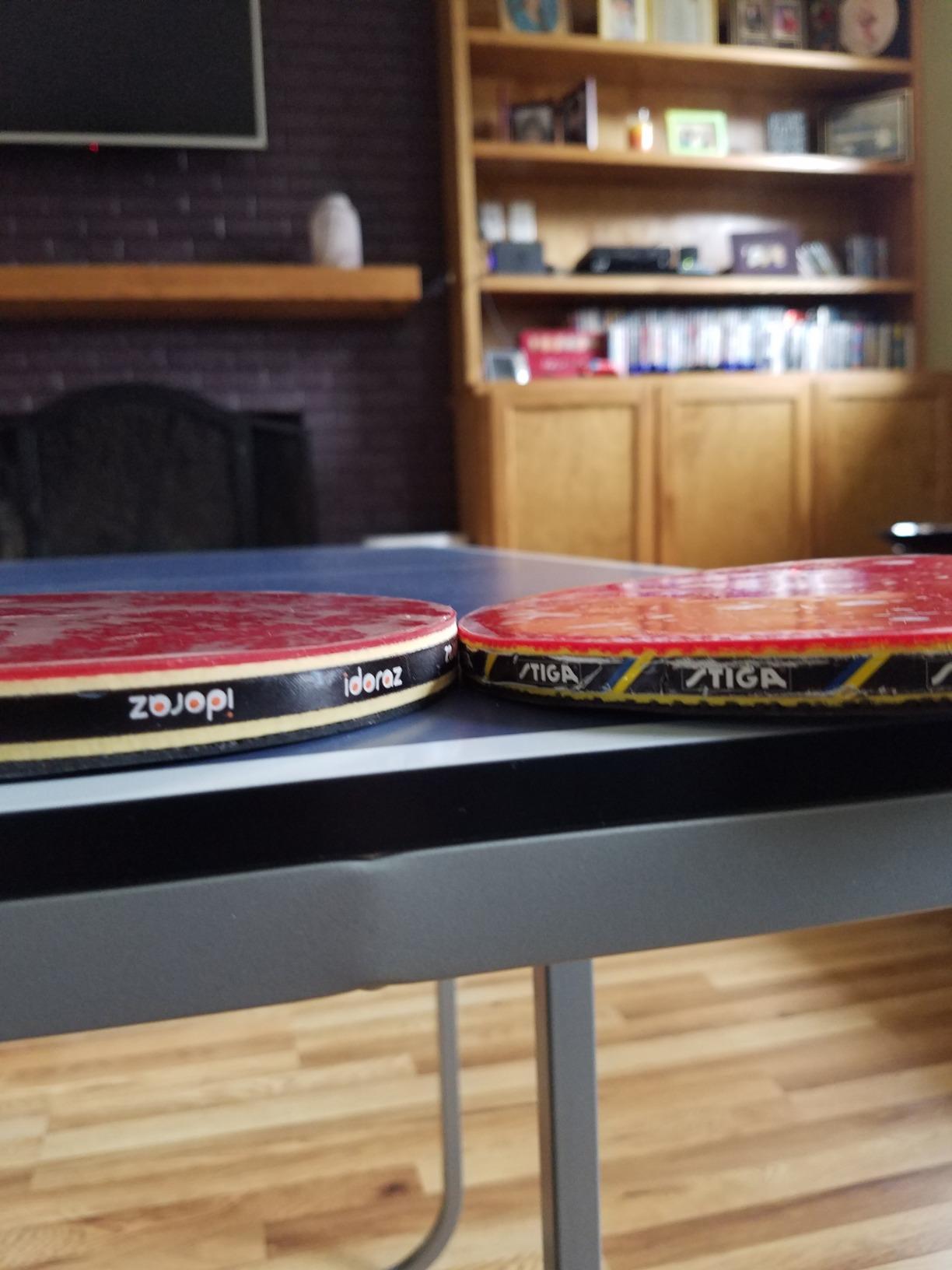 Professional Ping Pong Paddle with ITTF Rubber and Carrying Case customer photo 1