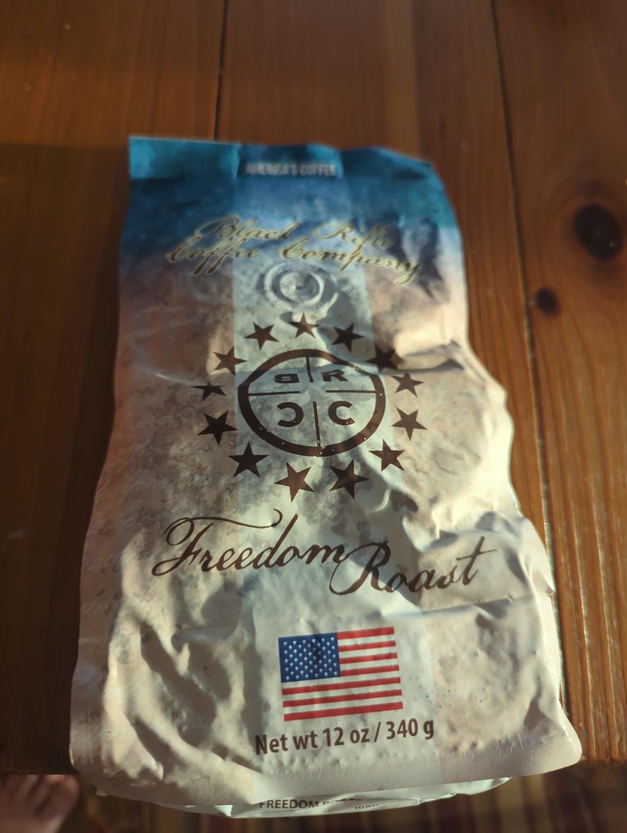 Black Rifle Coffee Medium Roast Ground Coffee Freedom Roast 12 oz customer photo 1