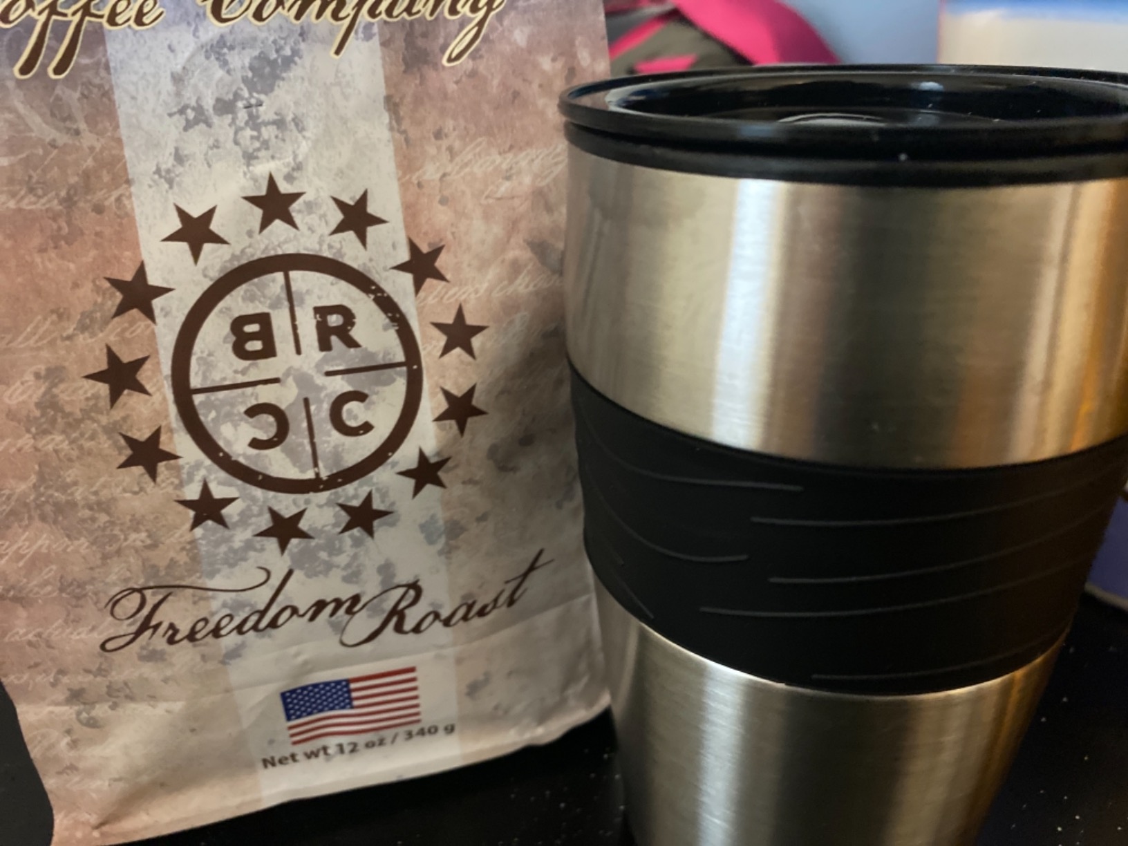 Black Rifle Coffee Medium Roast Ground Coffee Freedom Roast 12 oz customer photo 2