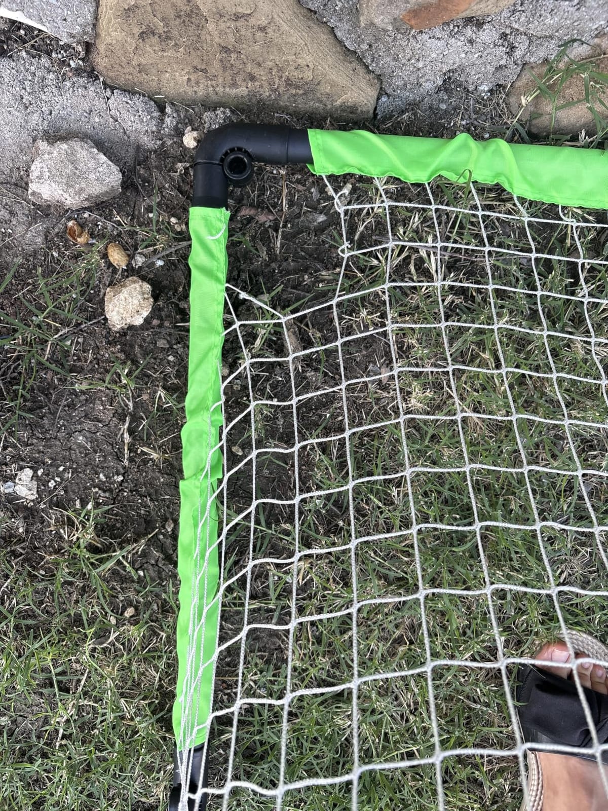 Franklin Sports Mini Soccer Goal with Ball and Pump customer photo 2