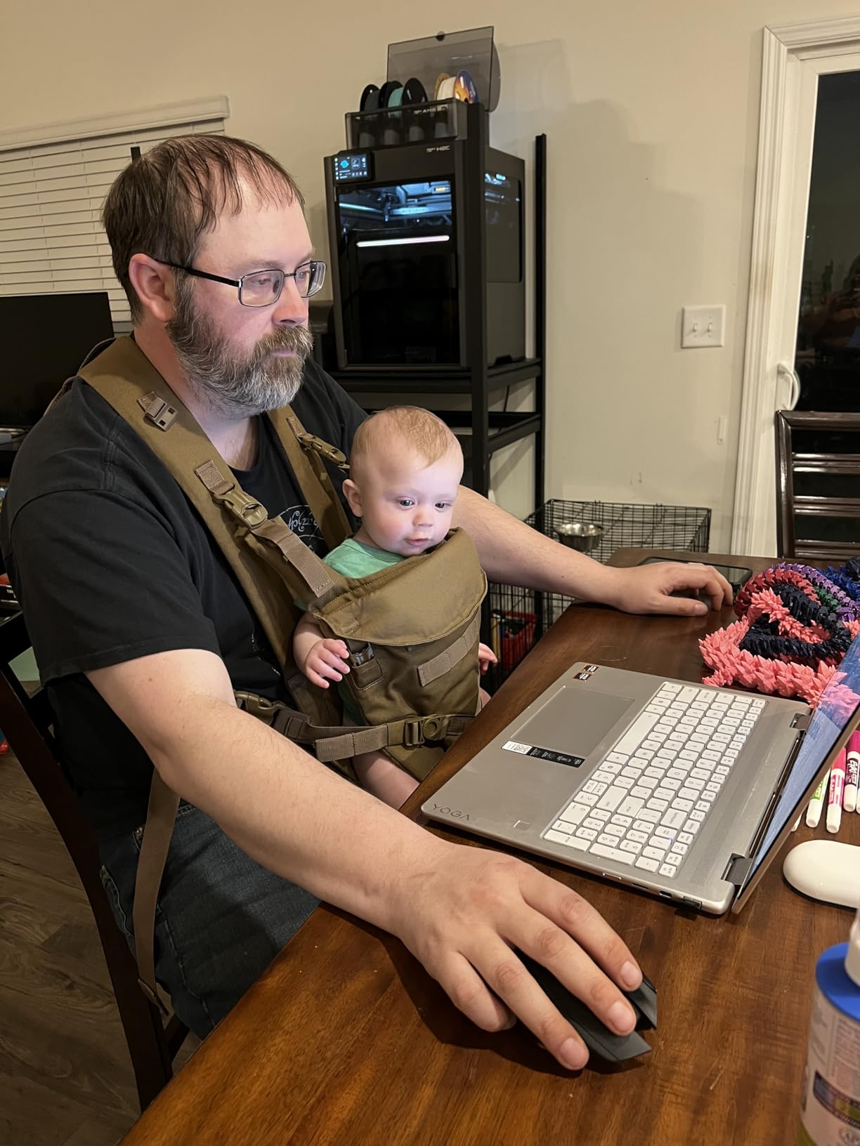 Tactical Baby Gear Tactical Baby Carrier for Dads - Black customer photo 1