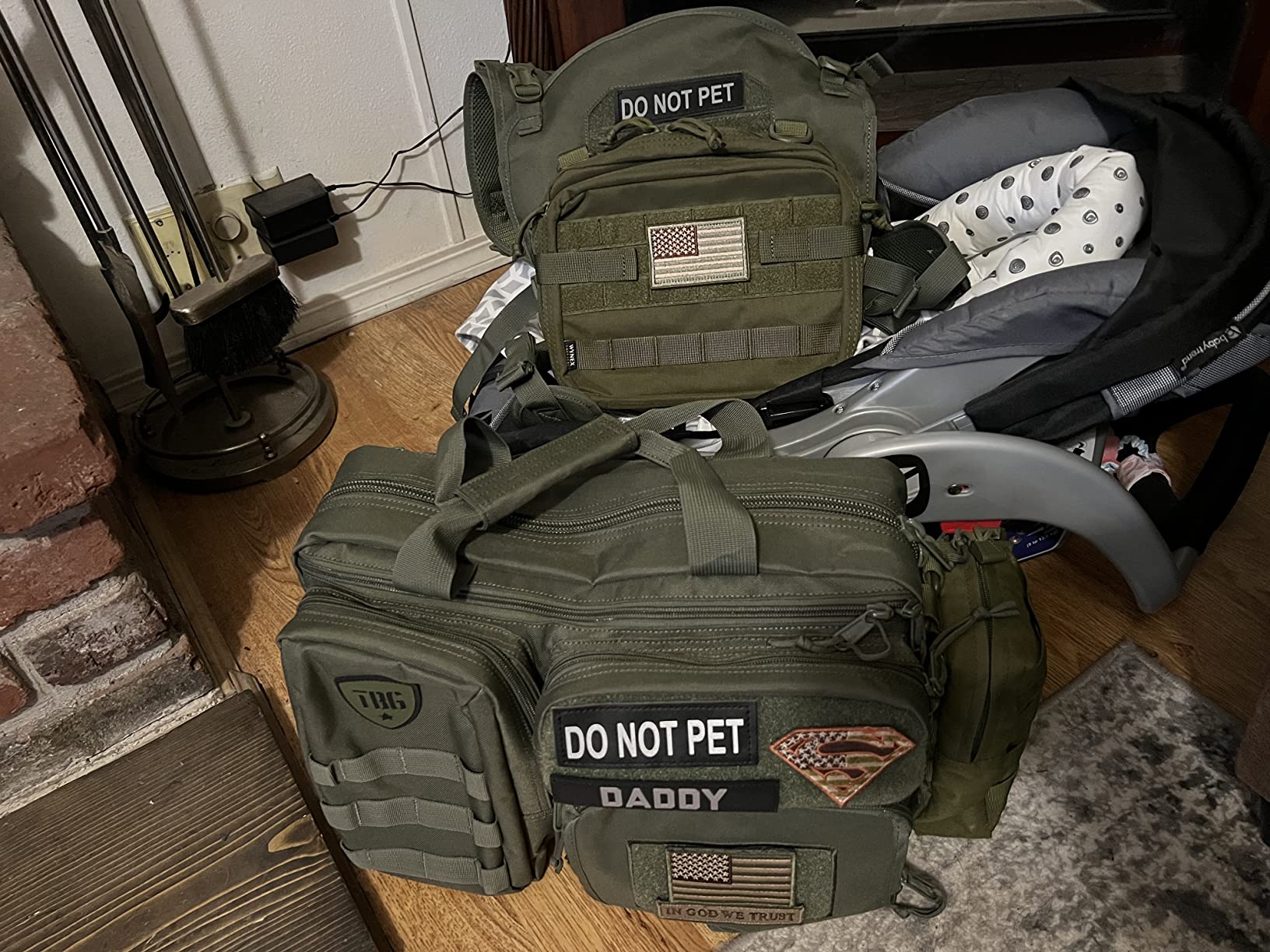 Tactical Baby Gear Tactical Baby Carrier for Dads - Black customer photo 2