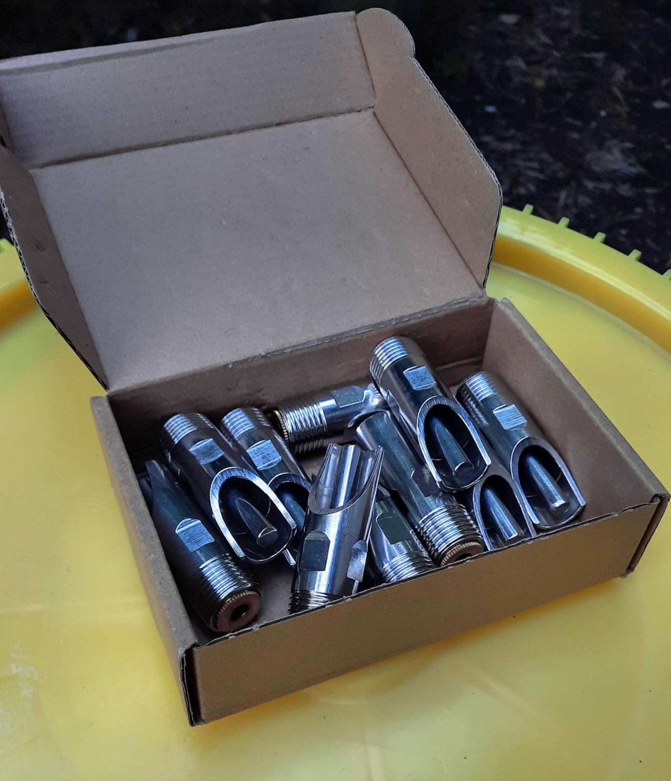 Baimeixun Pack of 10 Stainless Steel NPT 1/2