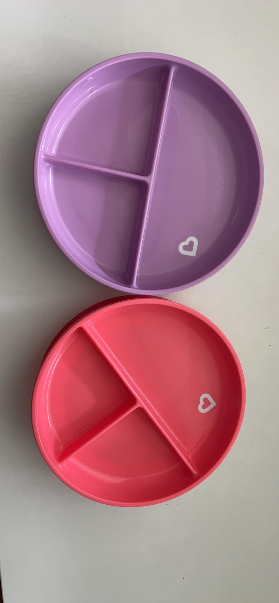 Munchkin Stay Put Suction Plates, 3 Divided Sections, Blue/Green customer photo 1