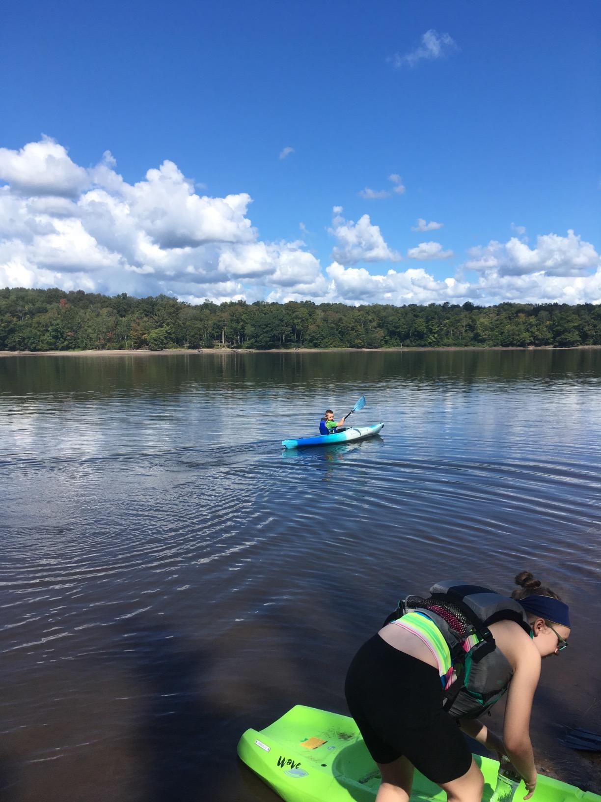Perception Prodigy XS | Sit Inside Kayak For Kids and Petite Paddlers | Recreational Kayak for All Day Fun customer photo 2