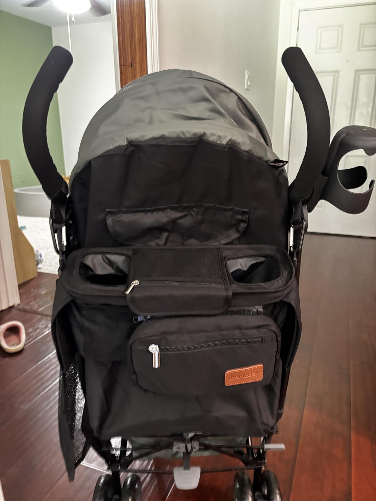 Momcozy Universal Stroller Organizer with Insulated Cup Holder customer photo 2