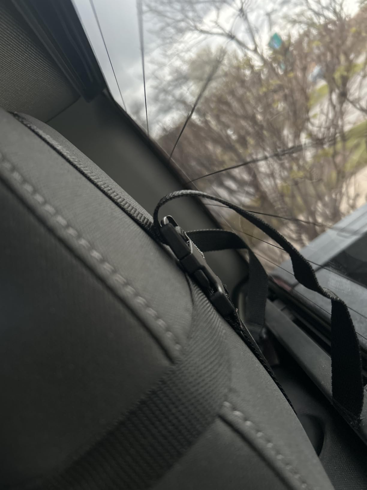 Baby Car Mirror, DARVIQS Car Seat Mirror, Safely Monitor Infant Child in Rear Facing Cars Seat, Wide View Shatterproof Adjustable Acrylic 360°for Backseat, Crash Tested and Certified for Safety customer photo 2