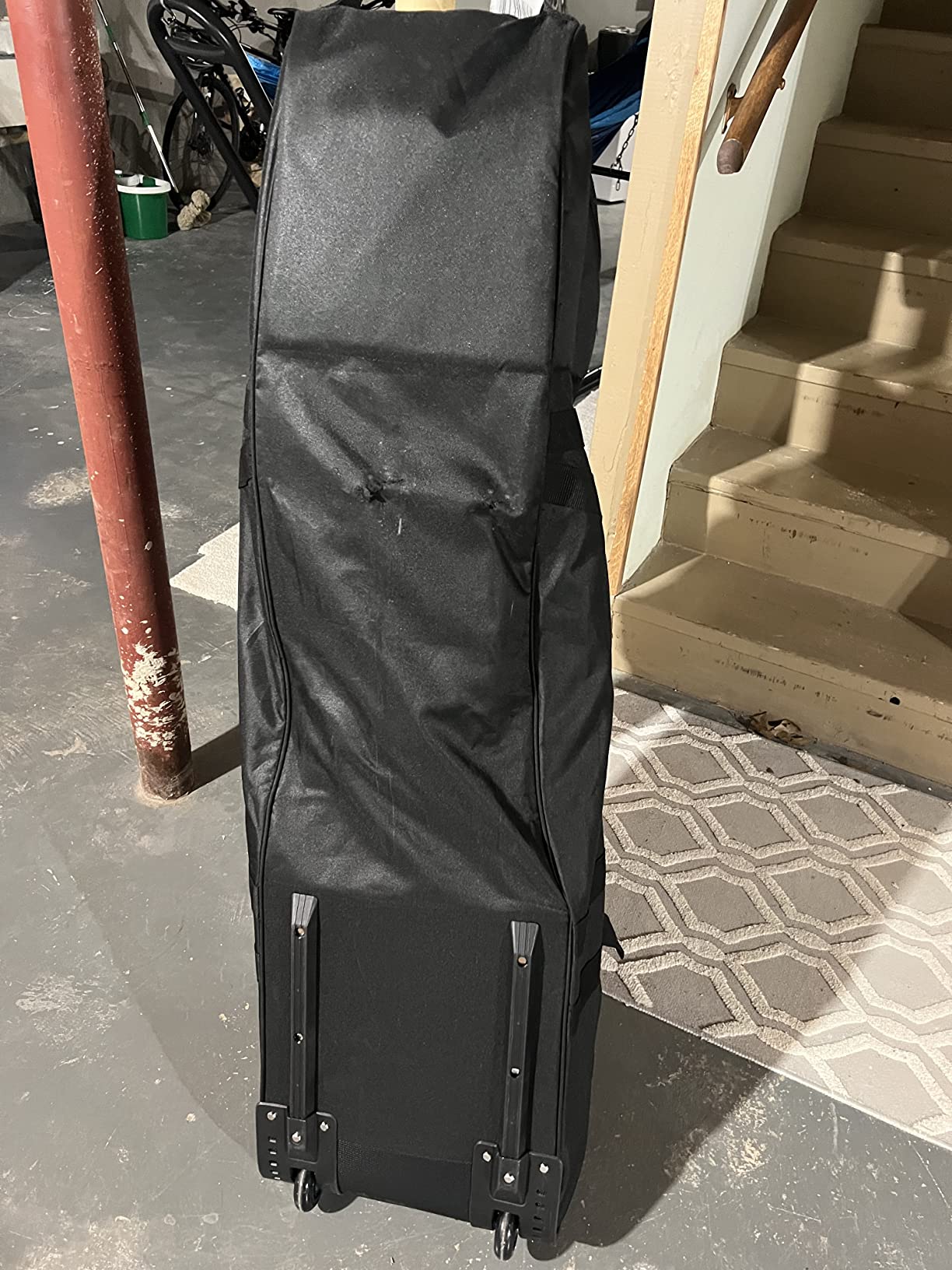 Himal Outdoors Soft-Sided Golf Travel Bag with Wheels, 600D Oxford Fabric customer photo 1