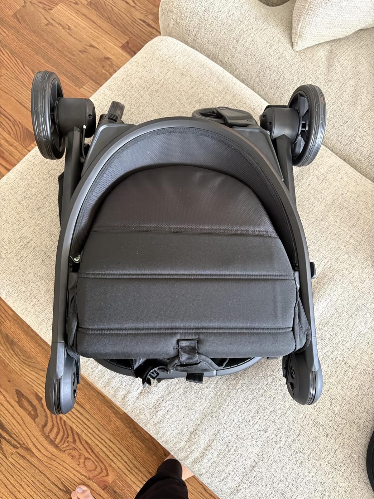 Baby Jogger® City Tour 2 Side by Side Double Stroller, Compact Twin Stroller Design, Easy-To-Maneuver, Fits Through Standard Doorways, Compact One-Step Fold Design, Baby Travel Essential, Pitch Black customer photo 1