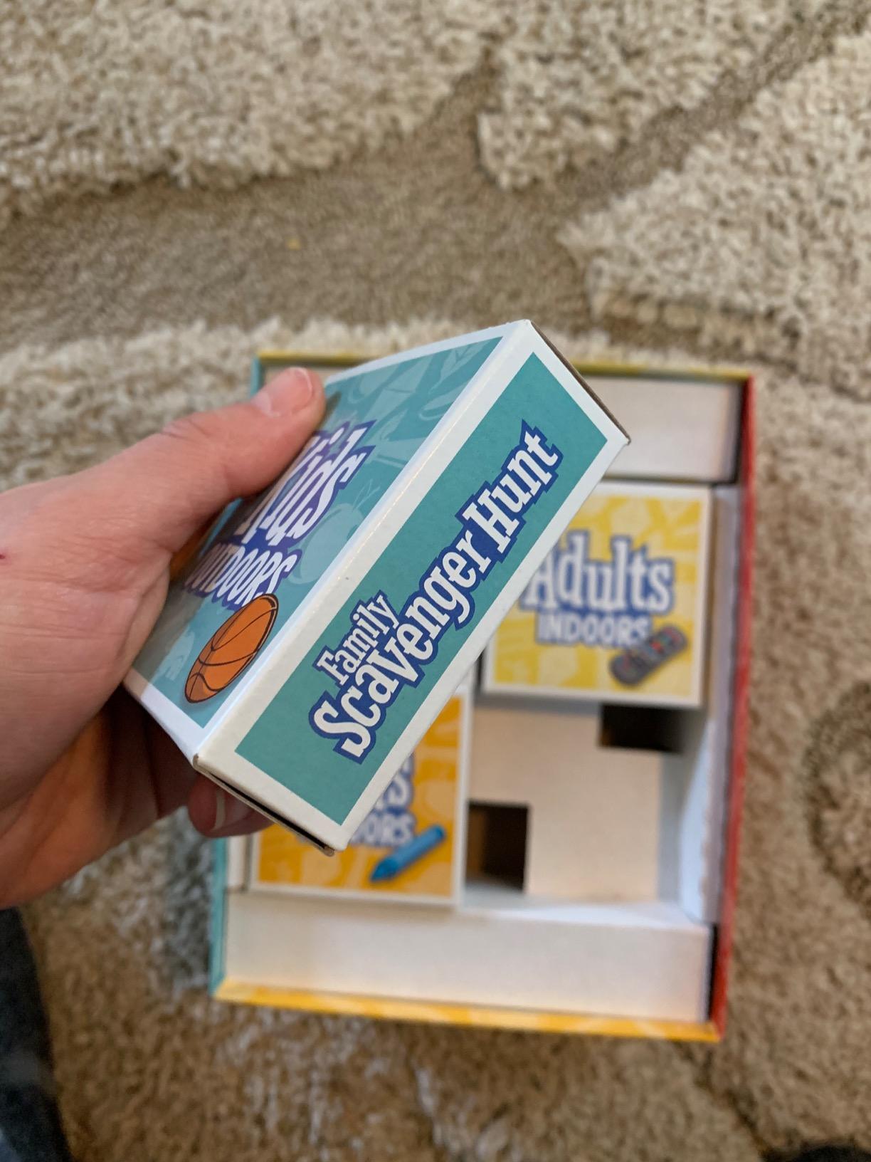 Family Scavenger Hunt, Indoor Outdoor Game, 280 Cards, Ages 6+. customer photo 2