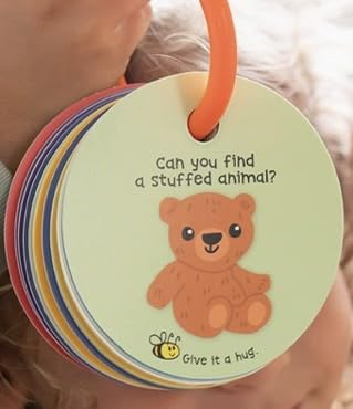 MOLLYBEE Kids Toddler Outdoor Scavenger Hunt Cards at The Park, Toddler Games, Gifts for Ages 2, 3, 4 customer photo 1