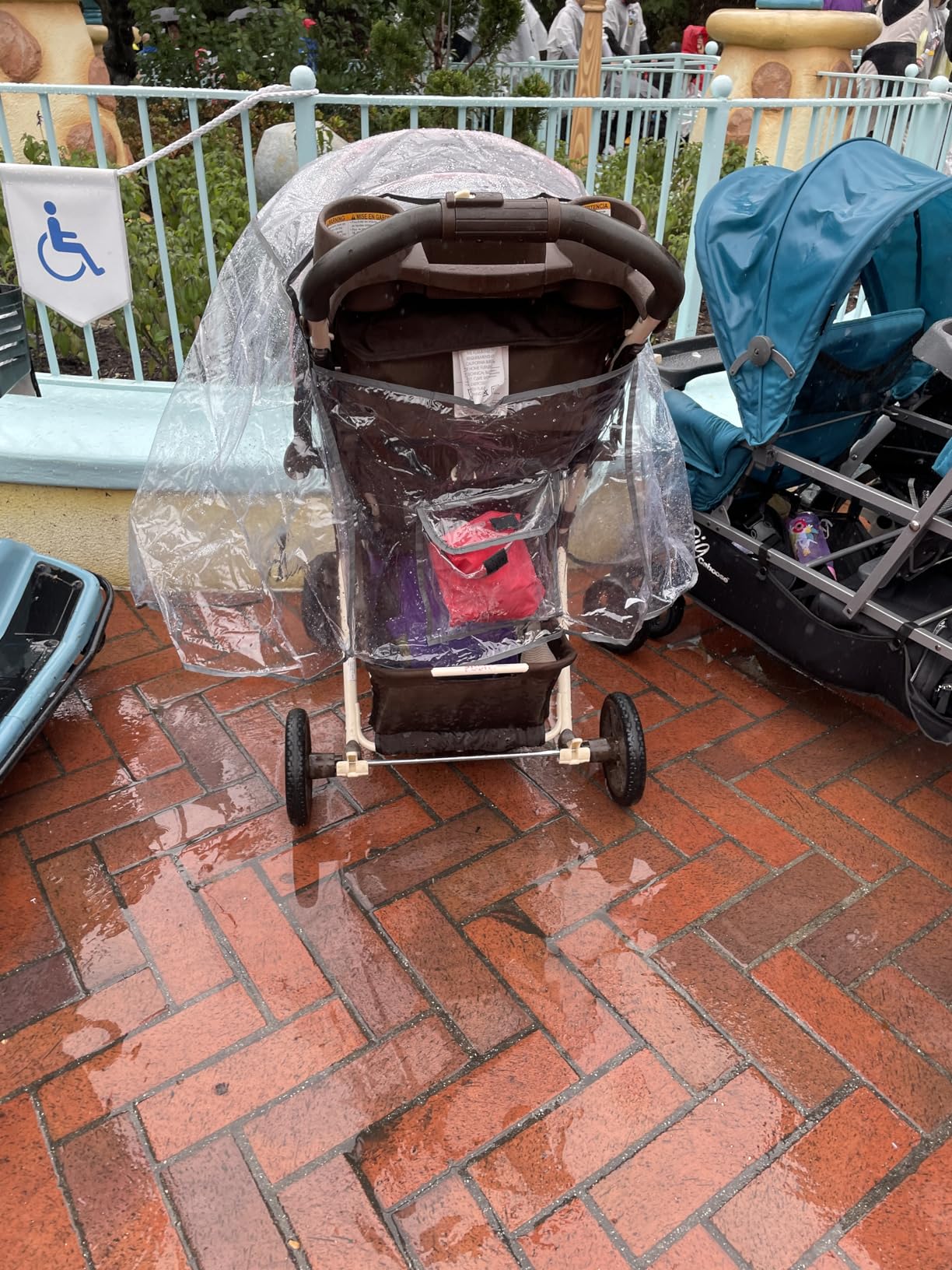 Graco Stroller Rain Cover, Waterproof Windproof Universal Fit with Pocket customer photo 2