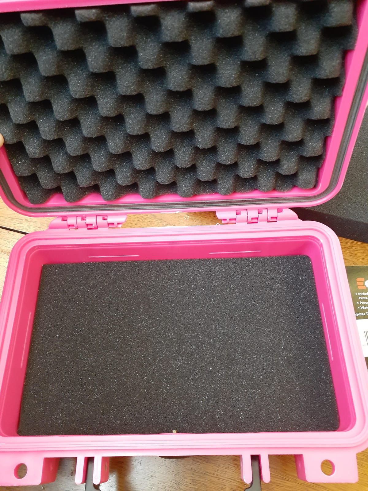 Eylar Tactical Hard Gun Case Water & Shock Proof With Foam TSA Approved 11.6 Inch 8.3 Inch 3.8 Inch customer photo 1