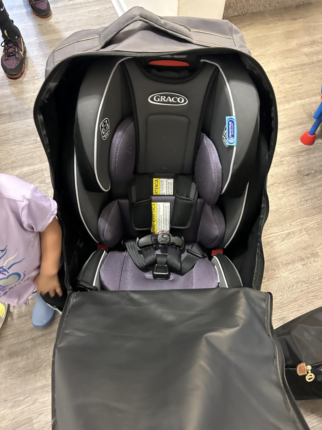 Chicco Car Seat Travel Bag - Anthracite, Grey customer photo 1