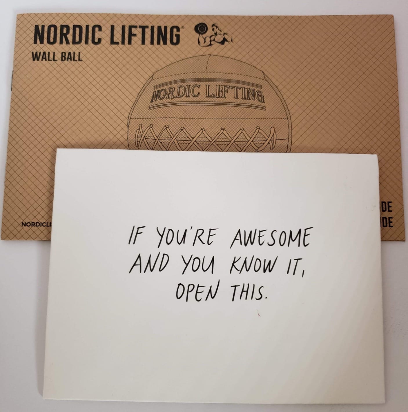 Nordic Lifting Wall Ball for Gym, Cross-Training, & Fitness Race customer photo 1