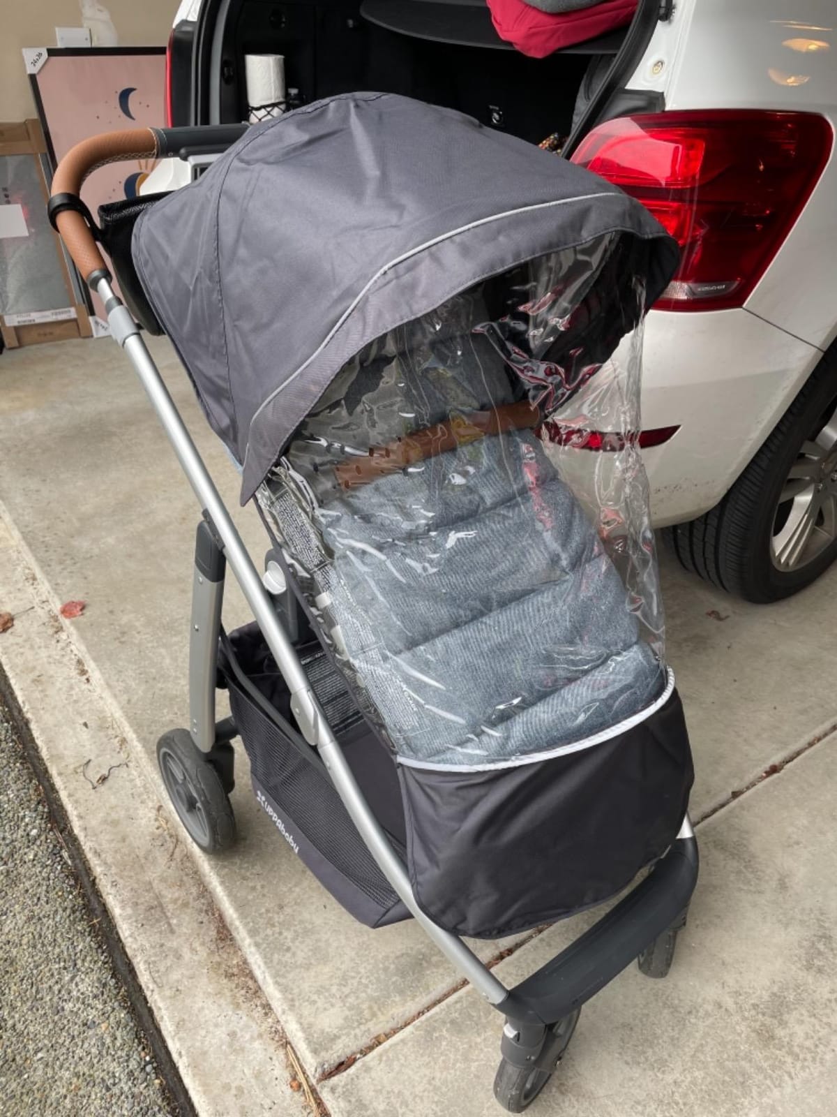 UPPAbaby Performance Rain Shield for Vista and Cruz Strollers - Waterproof customer photo 1