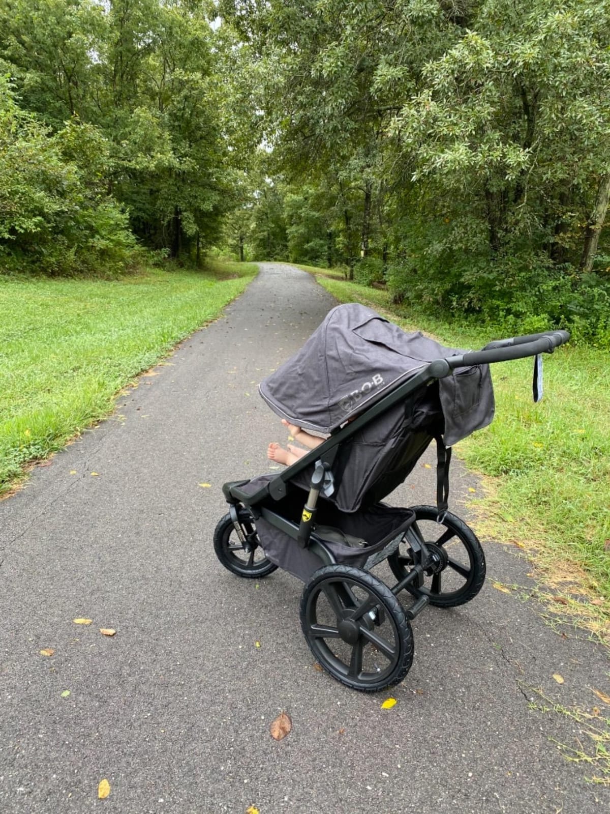 BOB Gear Alterrain Jogging Stroller, Melange Black customer photo 1