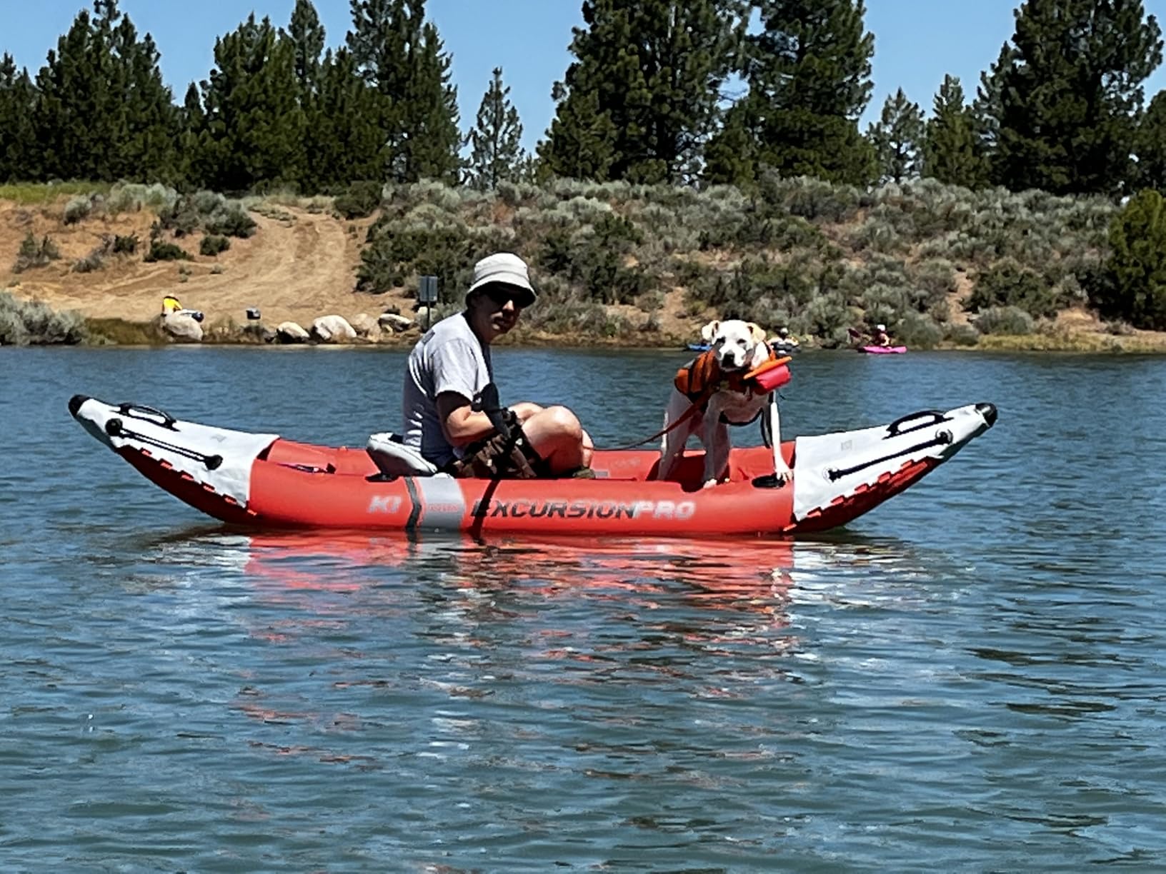 INTEX Excursion Pro K1 Inflatable Kayak 1-Person Set with Paddle & Pump customer photo 1