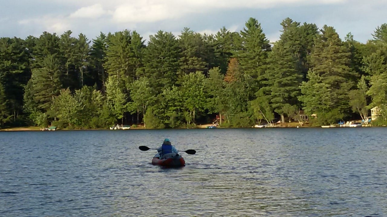 INTEX Excursion Pro K1 Inflatable Kayak 1-Person Set with Paddle & Pump customer photo 2