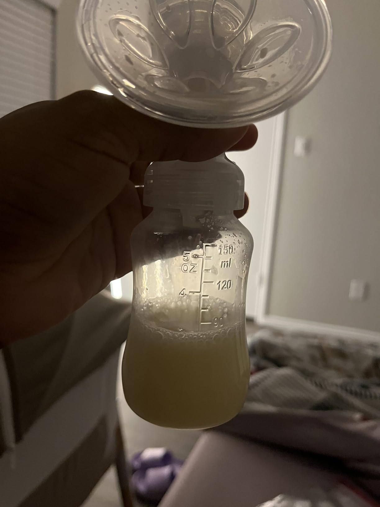 Portable Manual Breast Pump - Silicone Hand Feeding Pump customer photo 2
