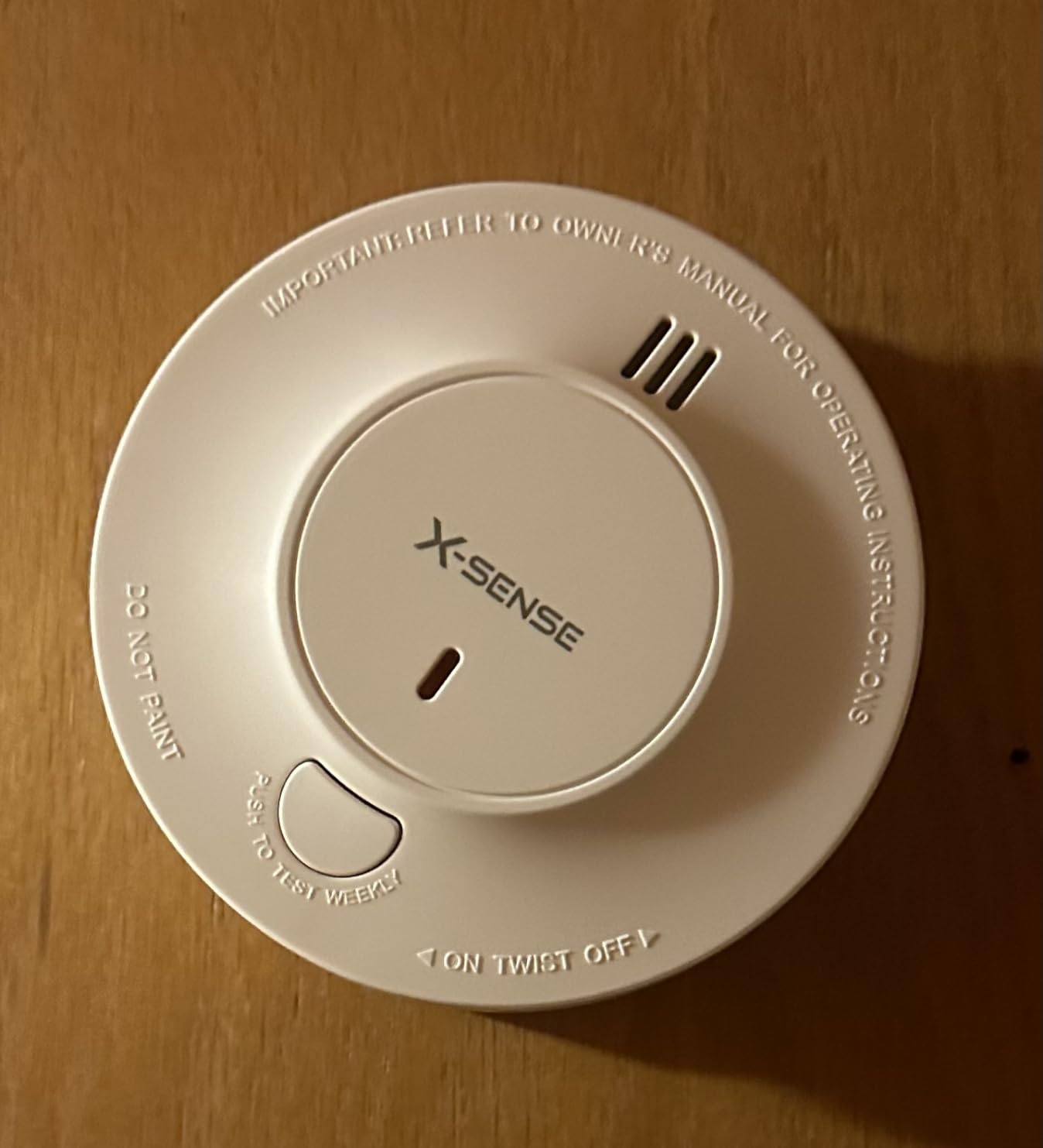 X-Sense Smoke Detector, 10-Year Battery, UL 217 Certified, SD2J0AX, 1-Pack customer photo 1