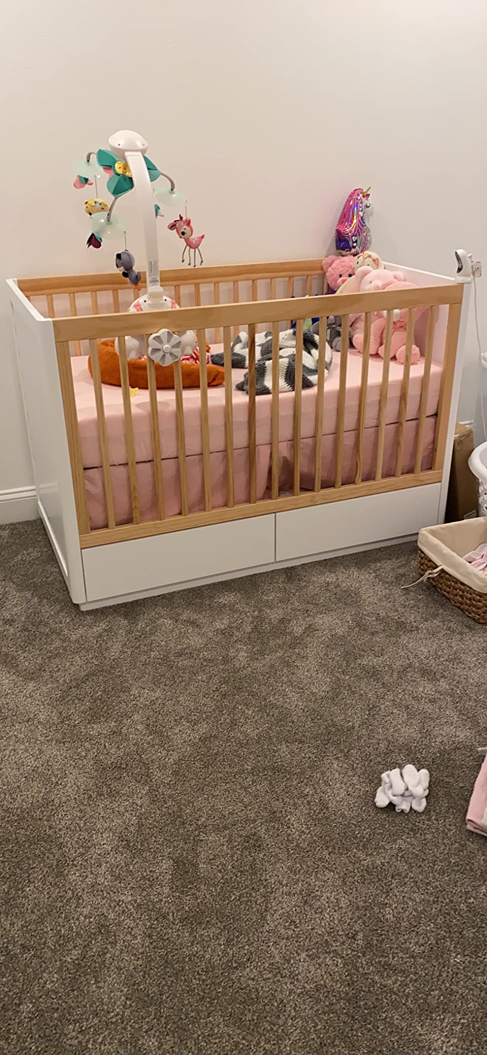 babyletto Bento 3-in-1 Convertible Storage Crib, White customer photo 2