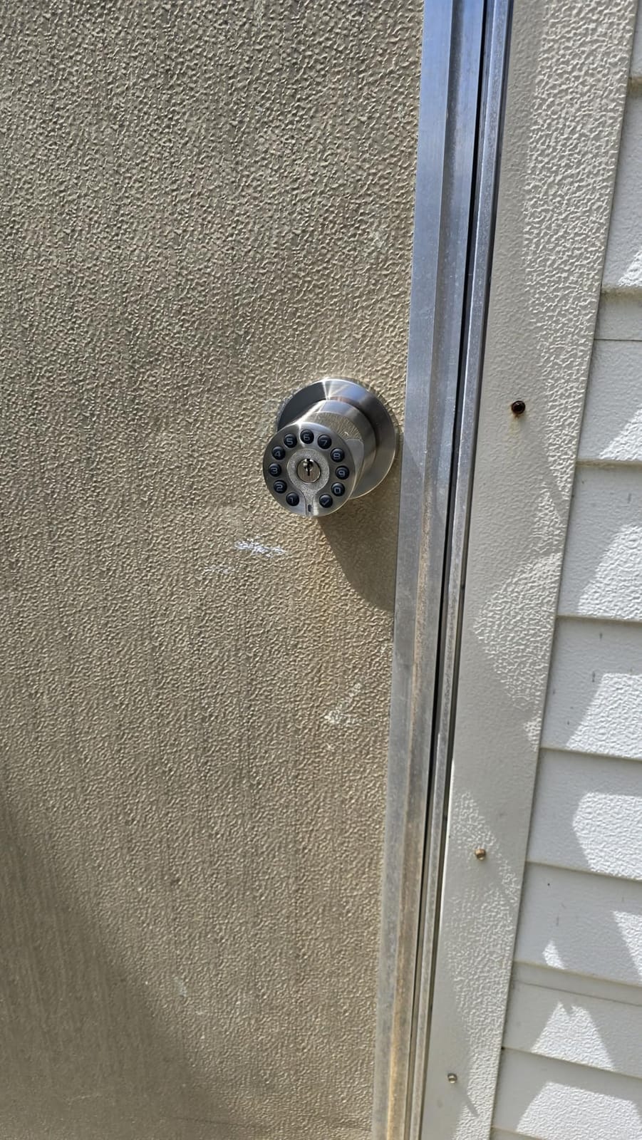 BOTHSTAR Keypad Door Knob with Key,Keyless Entry Door Lock, Code Locks Door Knob, Auto Lock,50 User Code, for Home,Office,Hotel,Bedroom,Garage,Not Deadbolt customer photo 1
