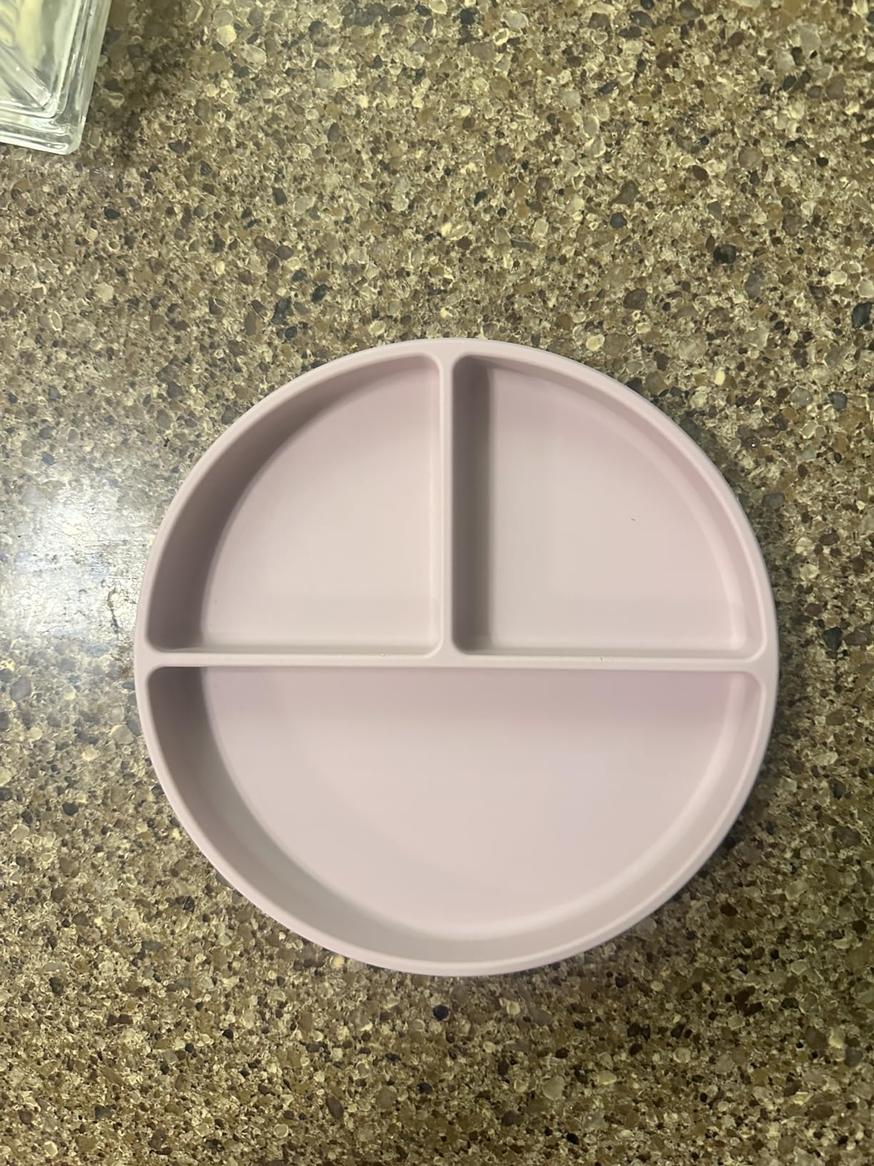 mushie Silicone Suction Plate | BPA-Free Non-Slip Design (Ivory) customer photo 1