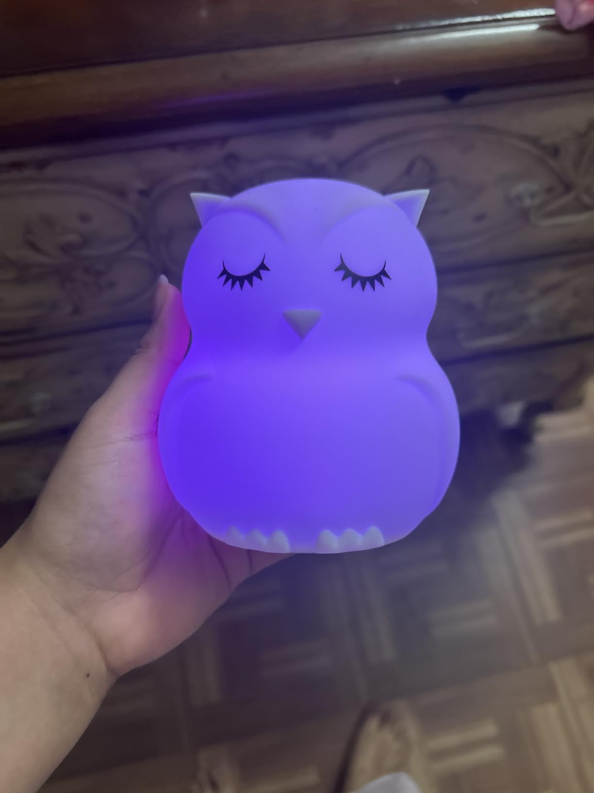 Nursery Night Light for Baby,Portable LED Night Lamp for Breastfeeding customer photo 2