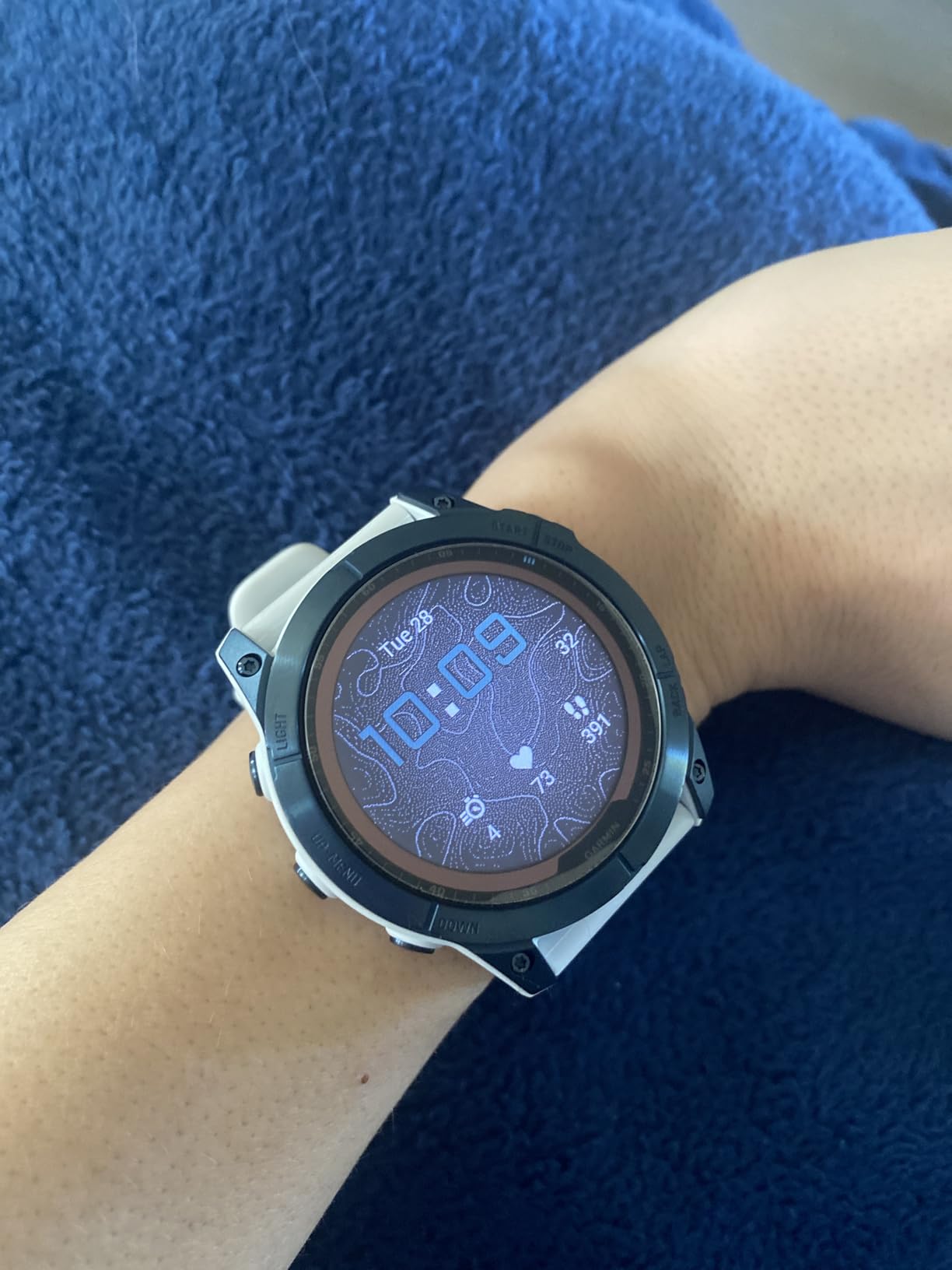 Garmin Fenix 7X Sapphire Solar, Larger Sized Adventure smartwatch, with Solar Charging Capabilities, Rugged Outdoor Watch with GPS, Touchscreen, Wellness Features, Black DLC Titanium with Black Band customer photo 2
