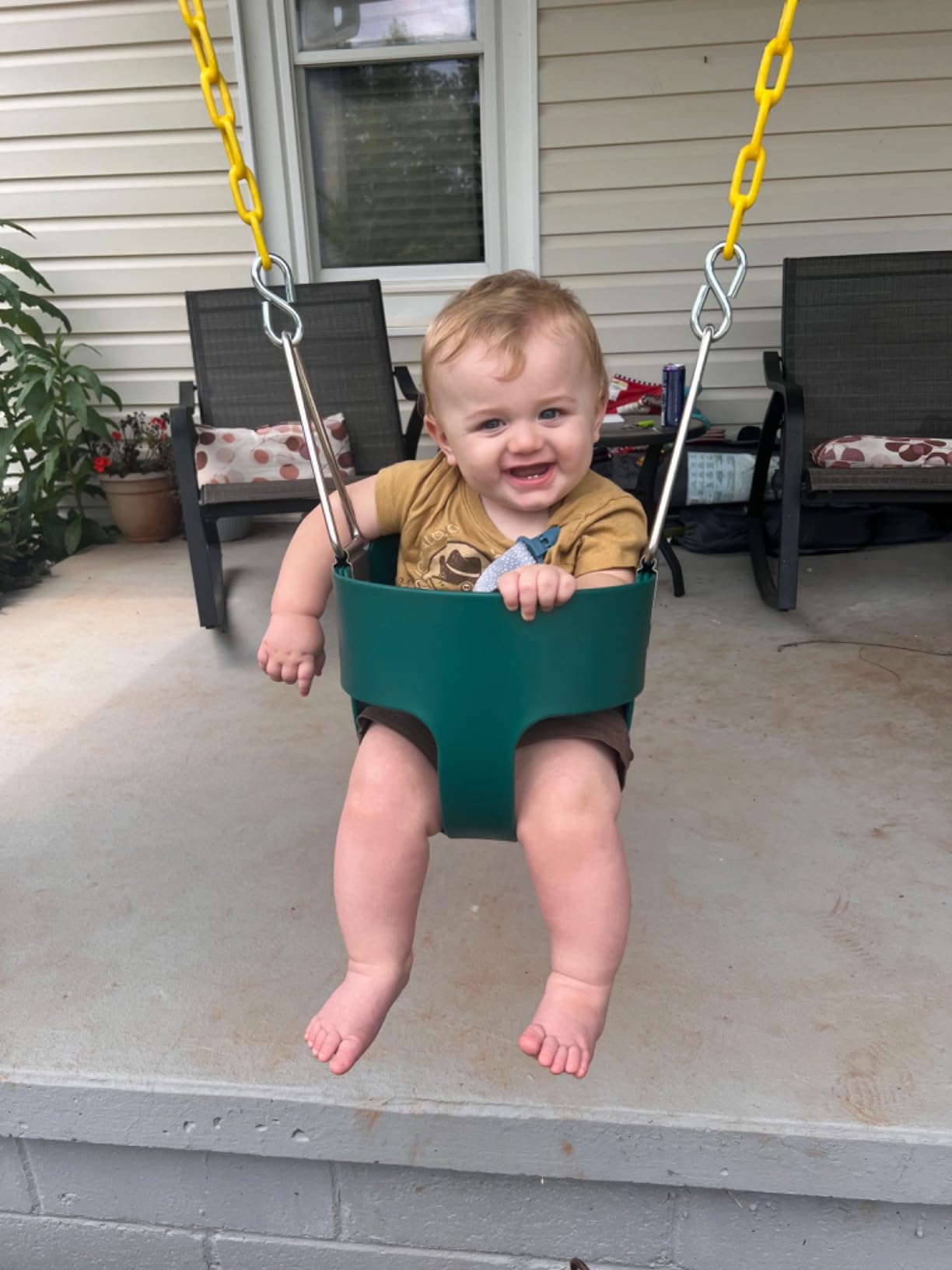 Heavy Duty Toddler High Back Full Bucket Swing Seat - Swing Set Accessories customer photo 1