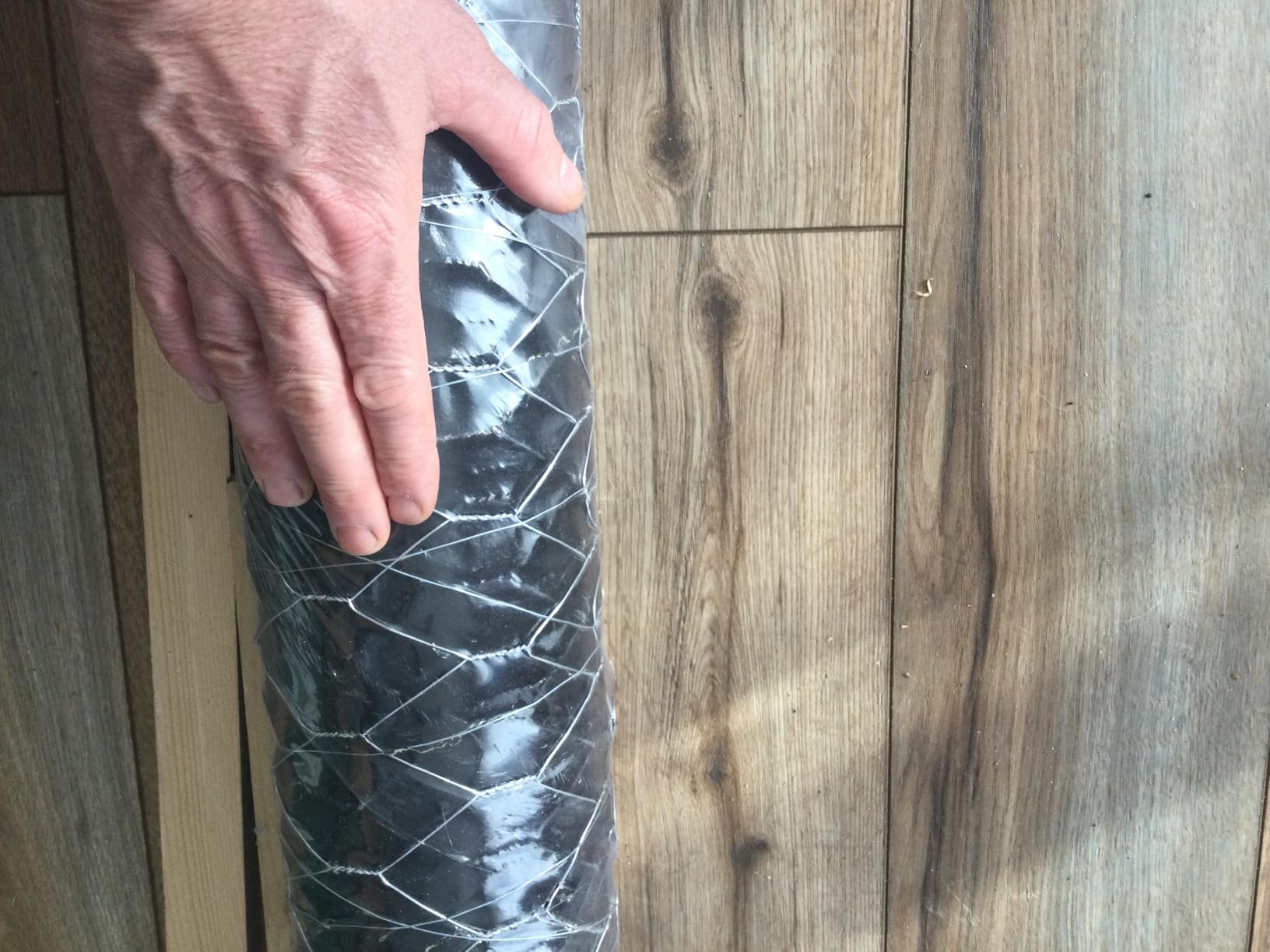HOSTIC 6FTx150FT Chicken Wire Netting 2IN Galvanized Wire Mesh Hexagonal for Poultry Garden Fencing Barrier customer photo 2
