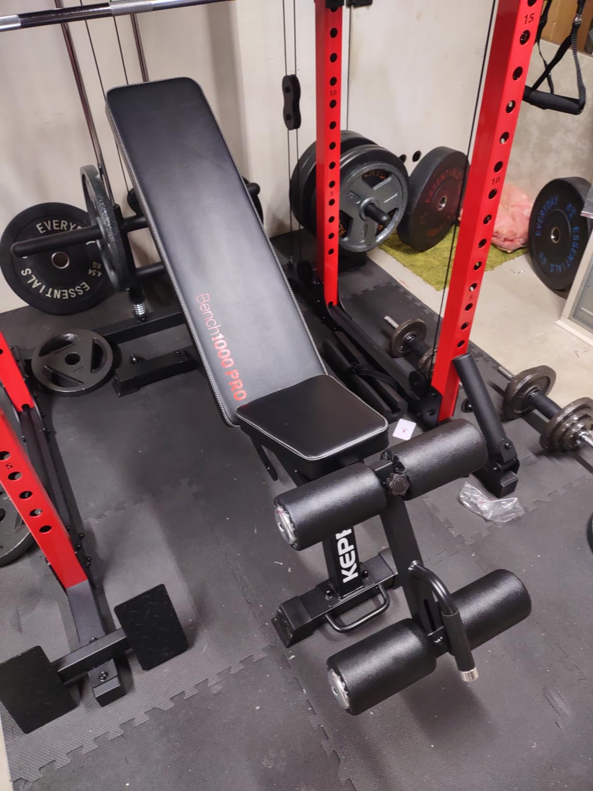 Keppi FID Adjustable Weight Bench,1200LBS Workout Bench for Home Gym customer photo 2