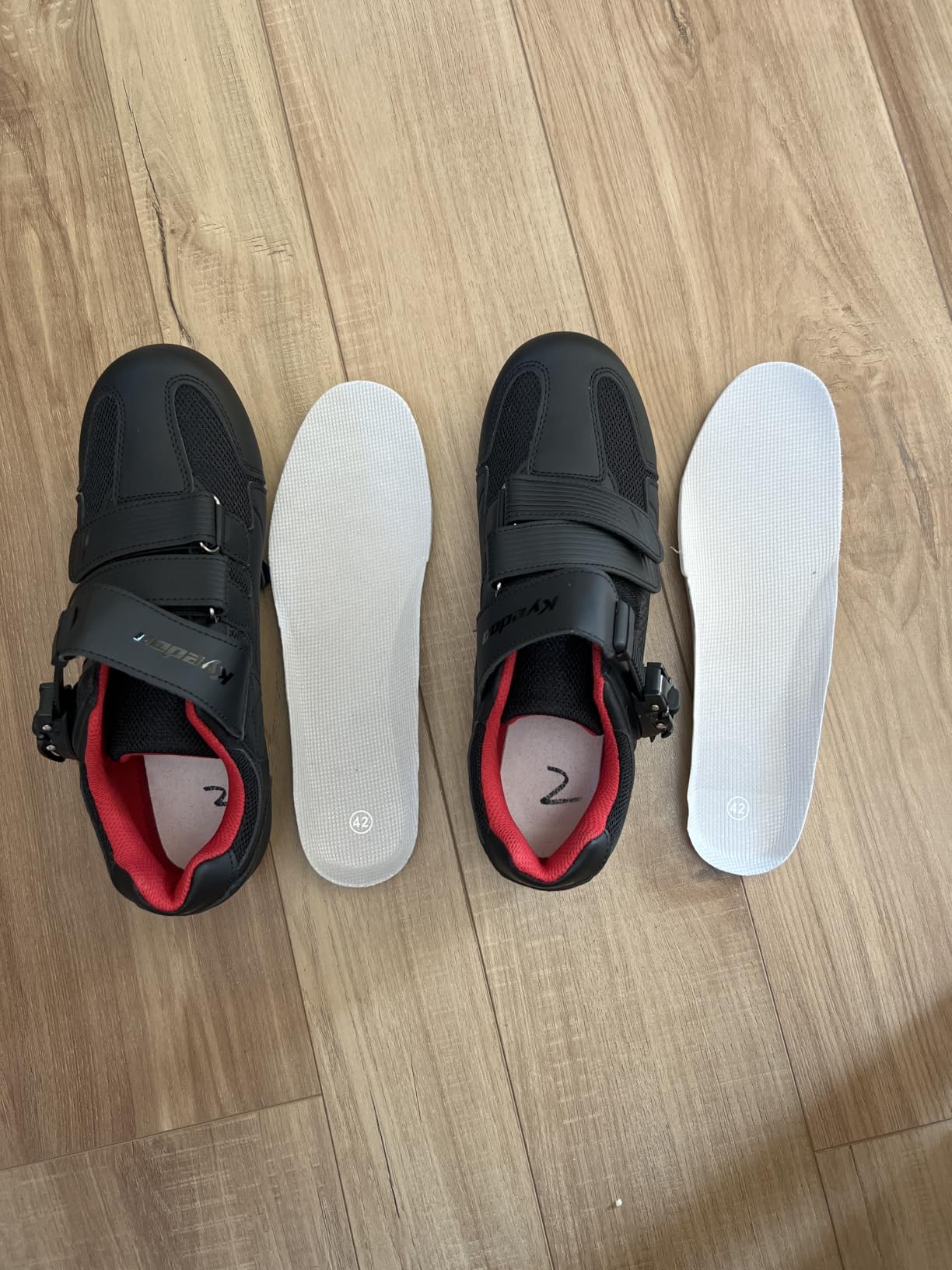 Kyedoo Mens Womens Cycling Shoes Compatible with Pelaton Road Bike customer photo 1