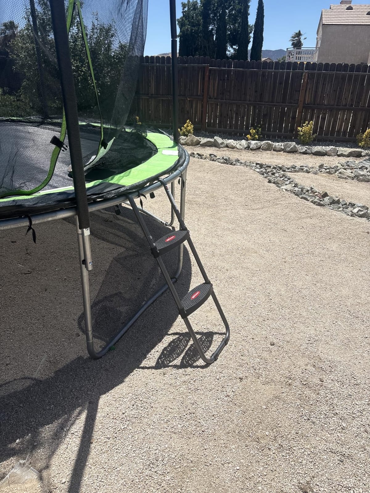 HBTower 3-Step Trampoline Ladder with Wide Flat Steps for Kids/Children customer photo 1