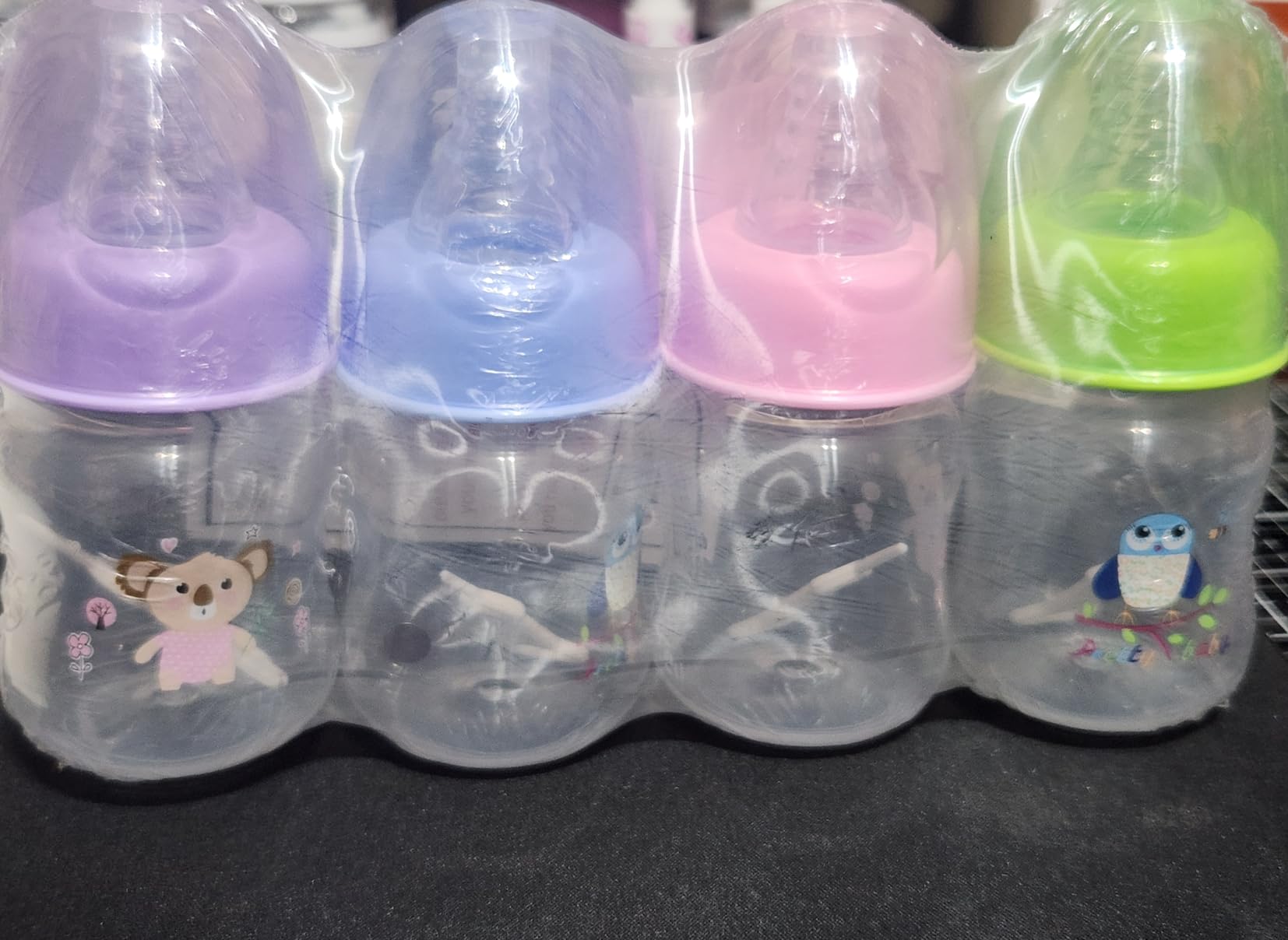 Pretty Baby 2oz (60ml) 4-Pack Anti-Colic Baby Bottles for Newborns, BPA-Free, Breastfeeding Transition, Vented for Gas & Colic Relief Ideal for Baby Registry customer photo 1