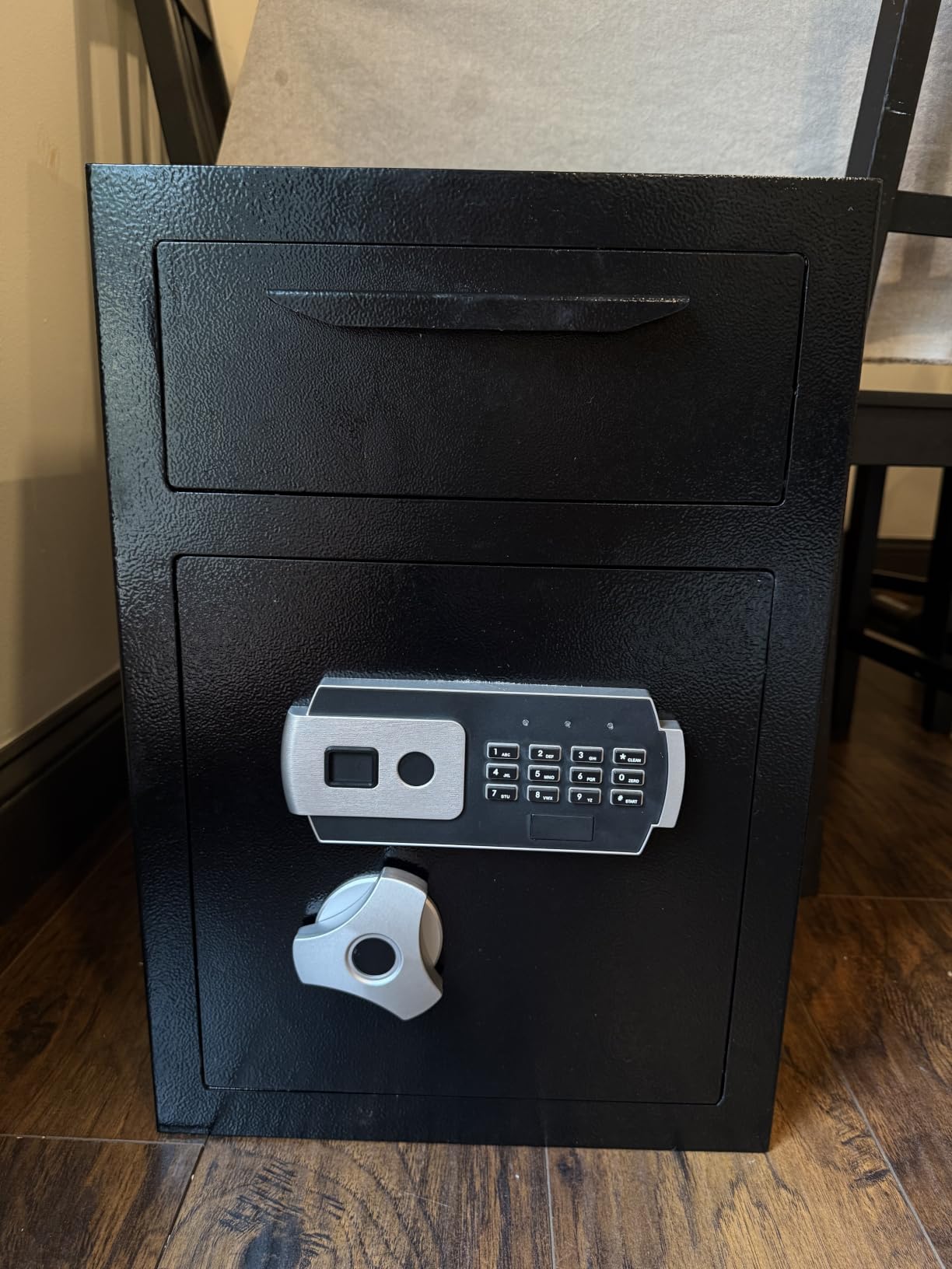 KAER 2.8 Cuft Drop Safe for Small Business Heavy Duty Steel Money Safe with Drop Slot for Cash,Slips,Documents,Depository Cash Safe with Fireproof Bag,Anti-Theft Cash Drop Box for Home/Retail/Office customer photo 2
