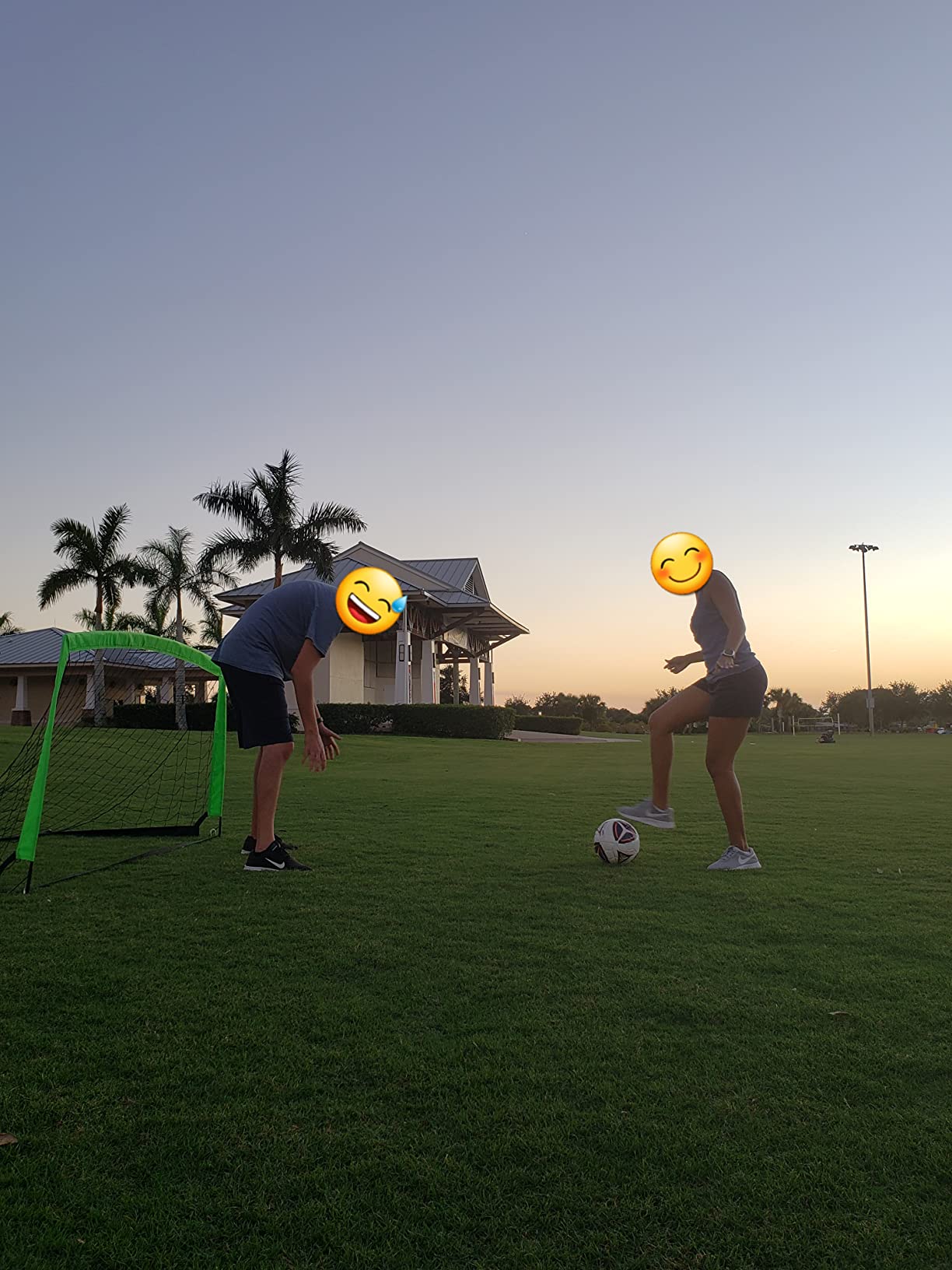 5x3/6x4 FT Soccer Goals for Backyard, Foldable Soccer Nets for Kids customer photo 2