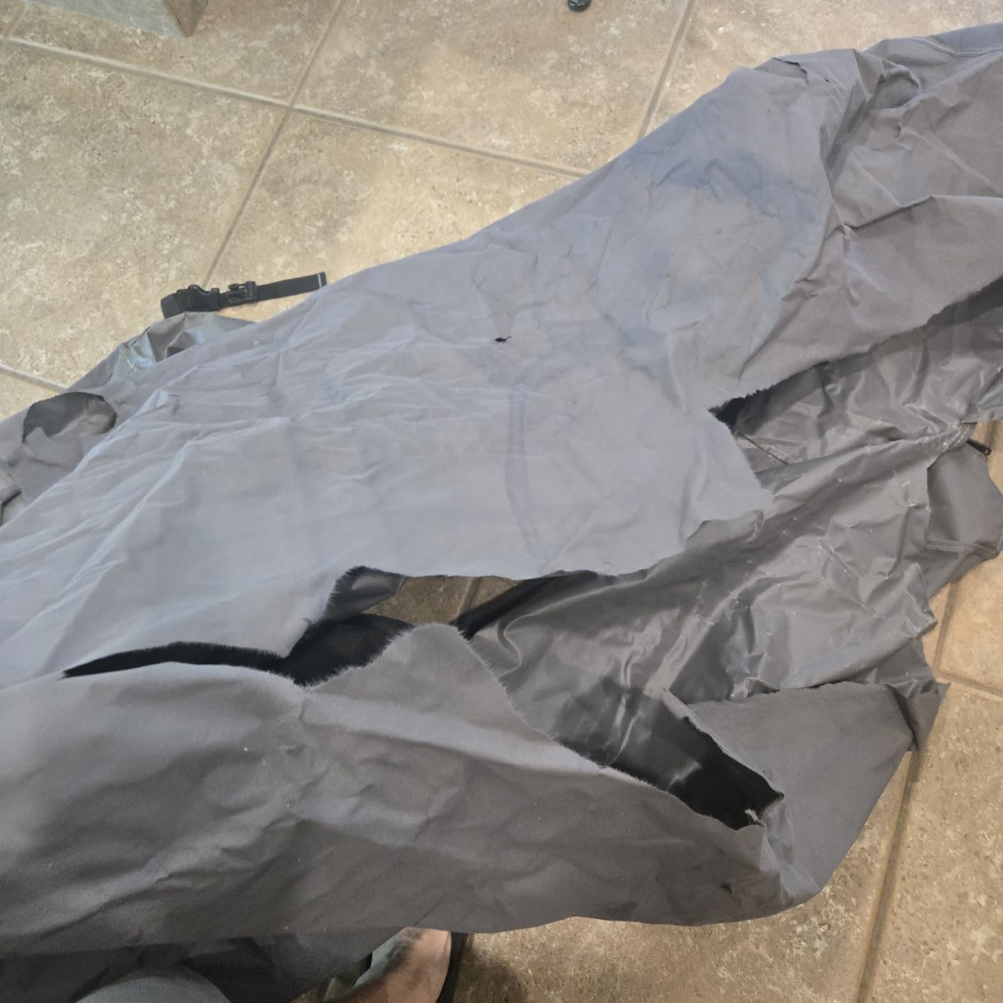F&J Outdoors Extra Large Patio Furniture Cover, Grey, 140