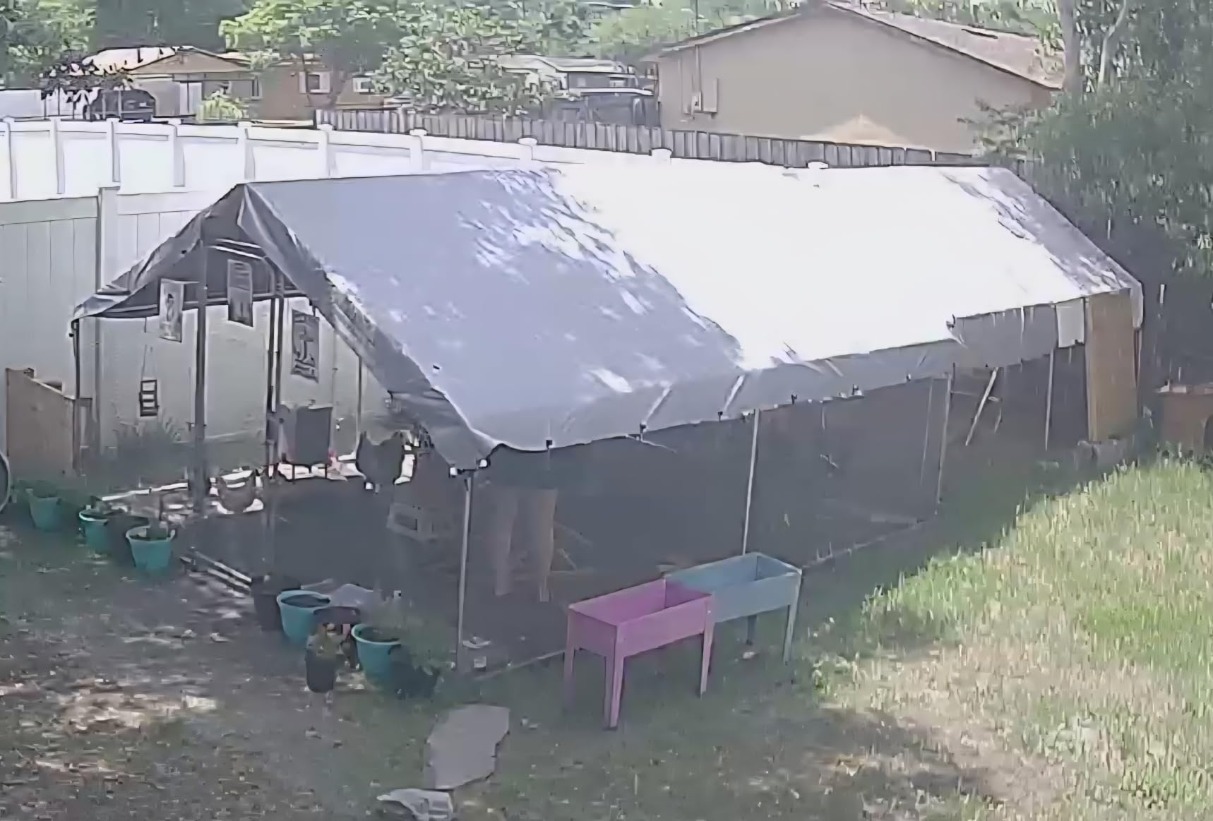 INJOPEXI Metal Chicken Coop 130