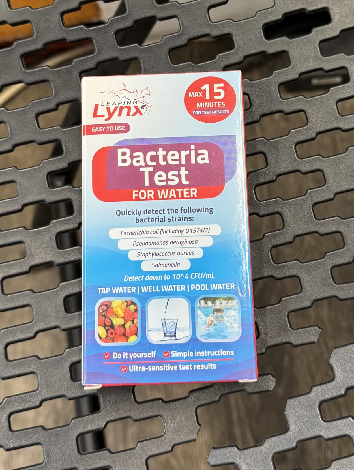 E. coli O157 Bacteria Water Test Kit – 15-Minute Rapid Drinking Water Test for Well, Tap, City, Pool & Spa Water – E. Coli Water Quality Testing Kit for Home, Easy At-Home Bacterial Screening customer photo 2
