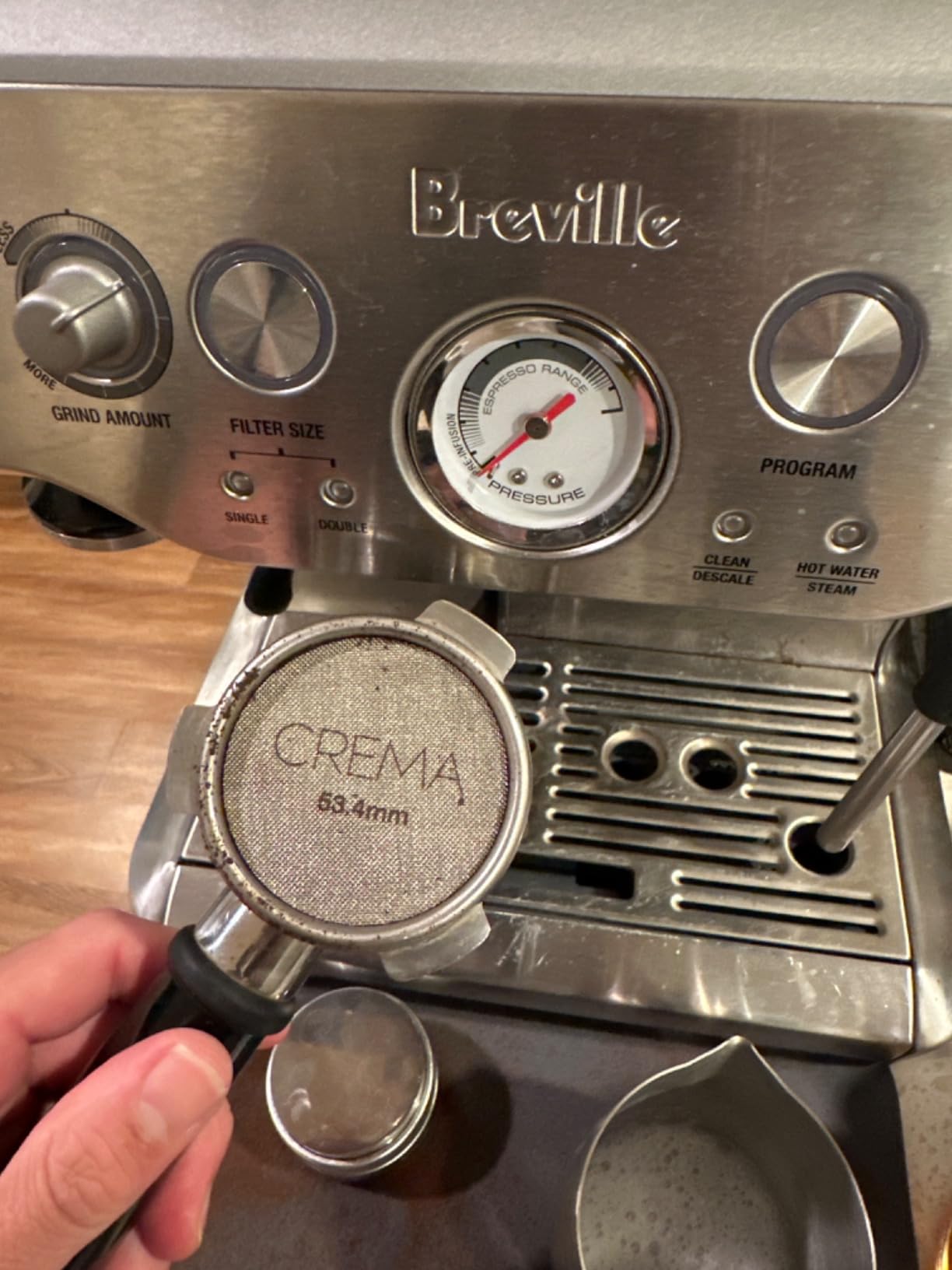 CREMA 58.5mm Puck Screen, Dual Boiler & E61 customer photo 2