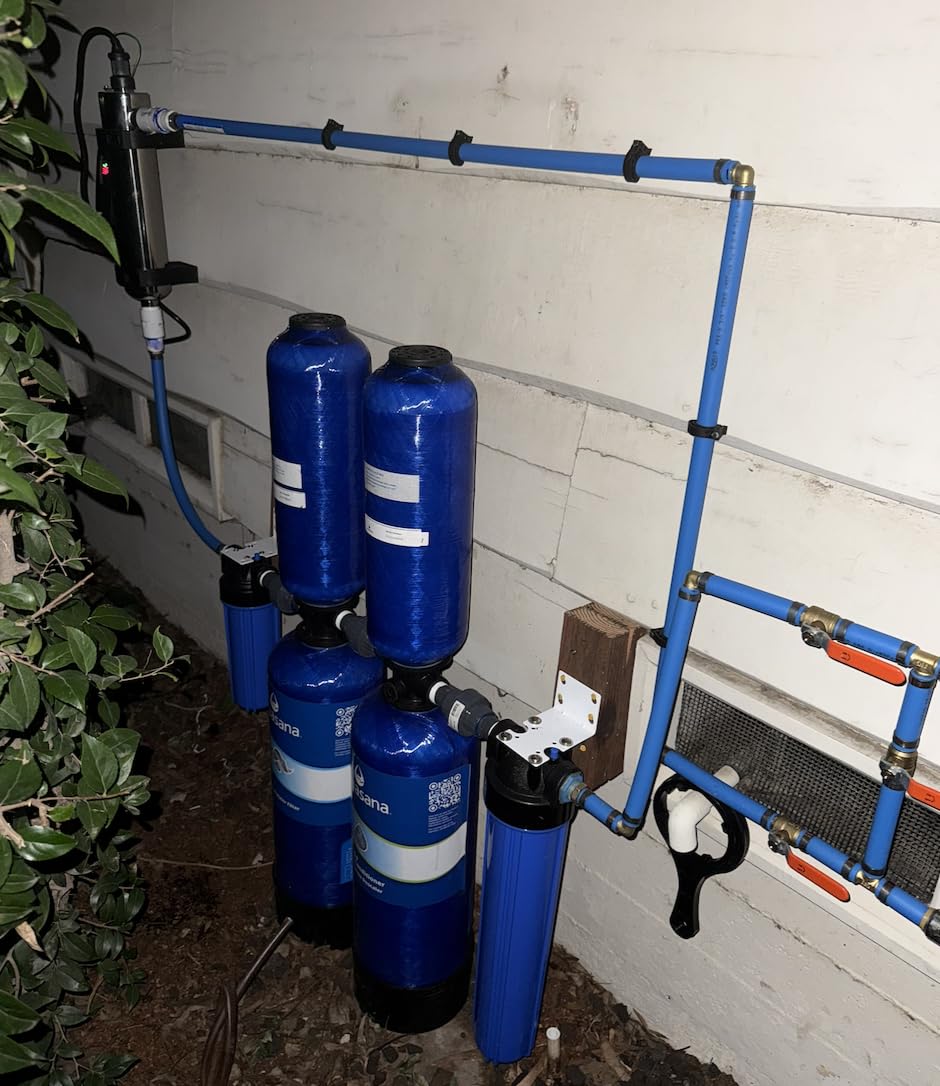 Aquasana Whole House Well Water Filter | 500K-Gallon | UV | WH-Well-CT-UVS customer photo 1