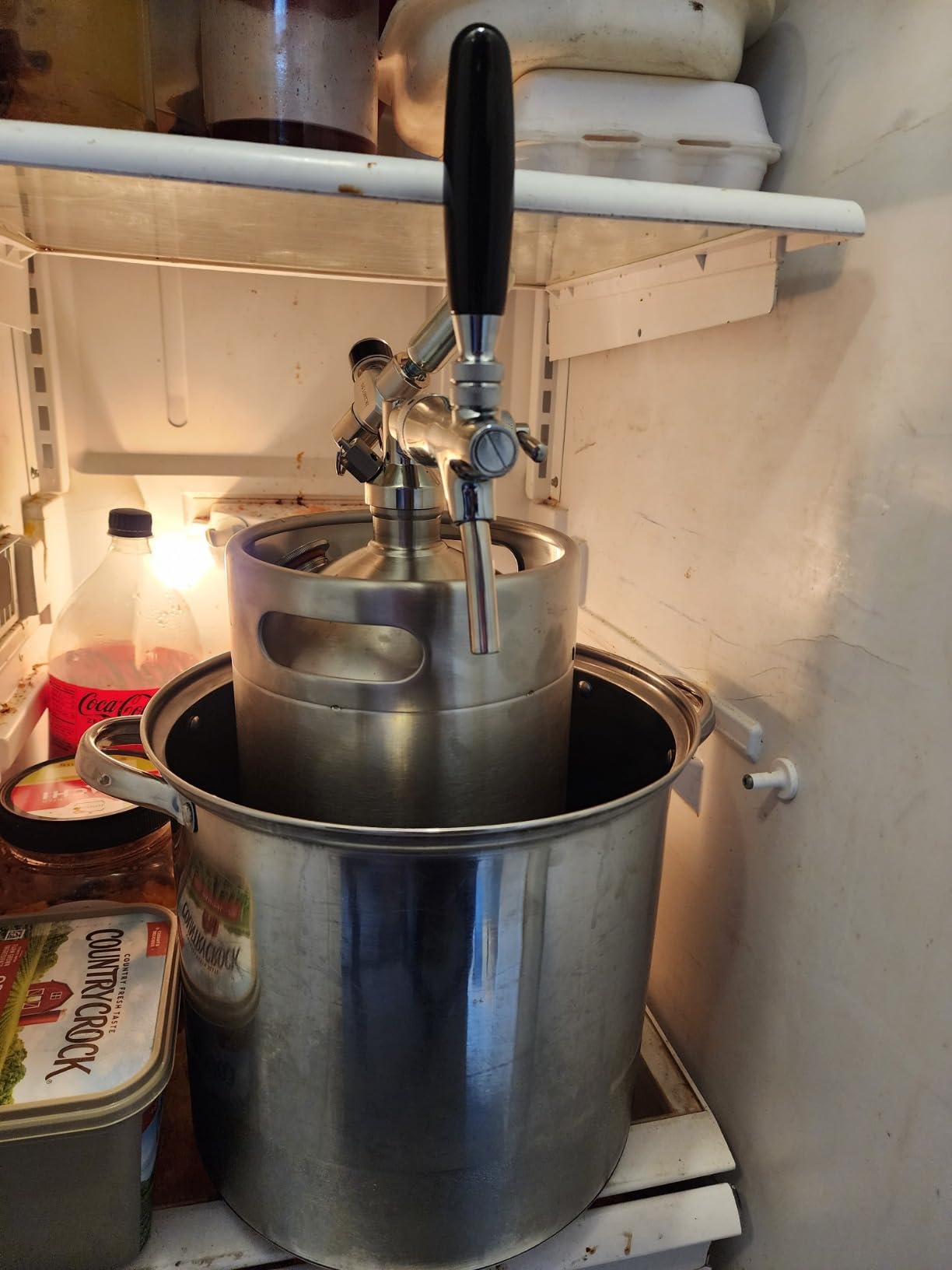 GANCOWISE 270OZ Mini Keg Growler, Pressurized Home Dispenser System customer photo 2
