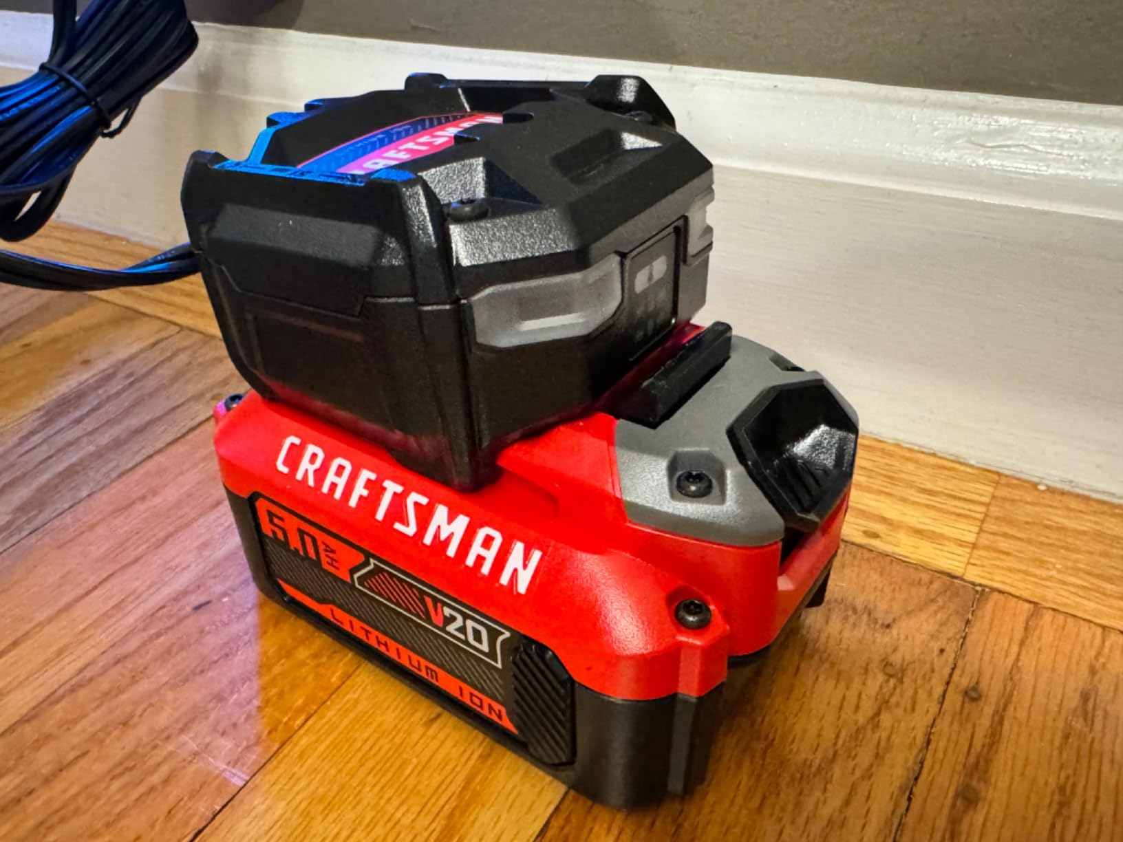 CRAFTSMAN Leaf Blower Cordless with Battery and Charger V20 RP, Up to 110 MPH Power, Handheld Electric Leaf Blower, Brushless Motor, Lightweight, 5.0Ah (CMCBL730P1) customer photo 1